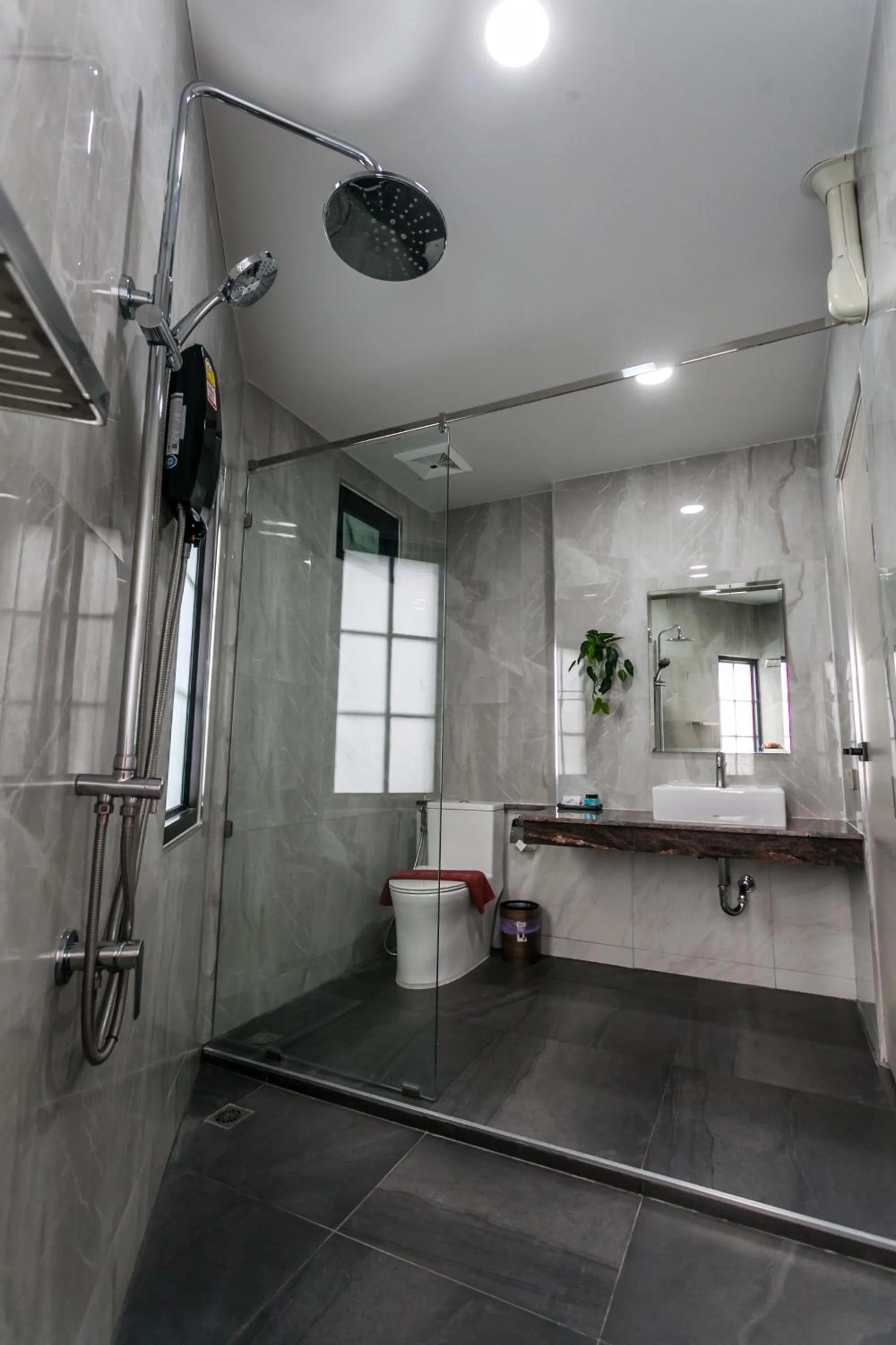 Shower in Coco Bella Hotel