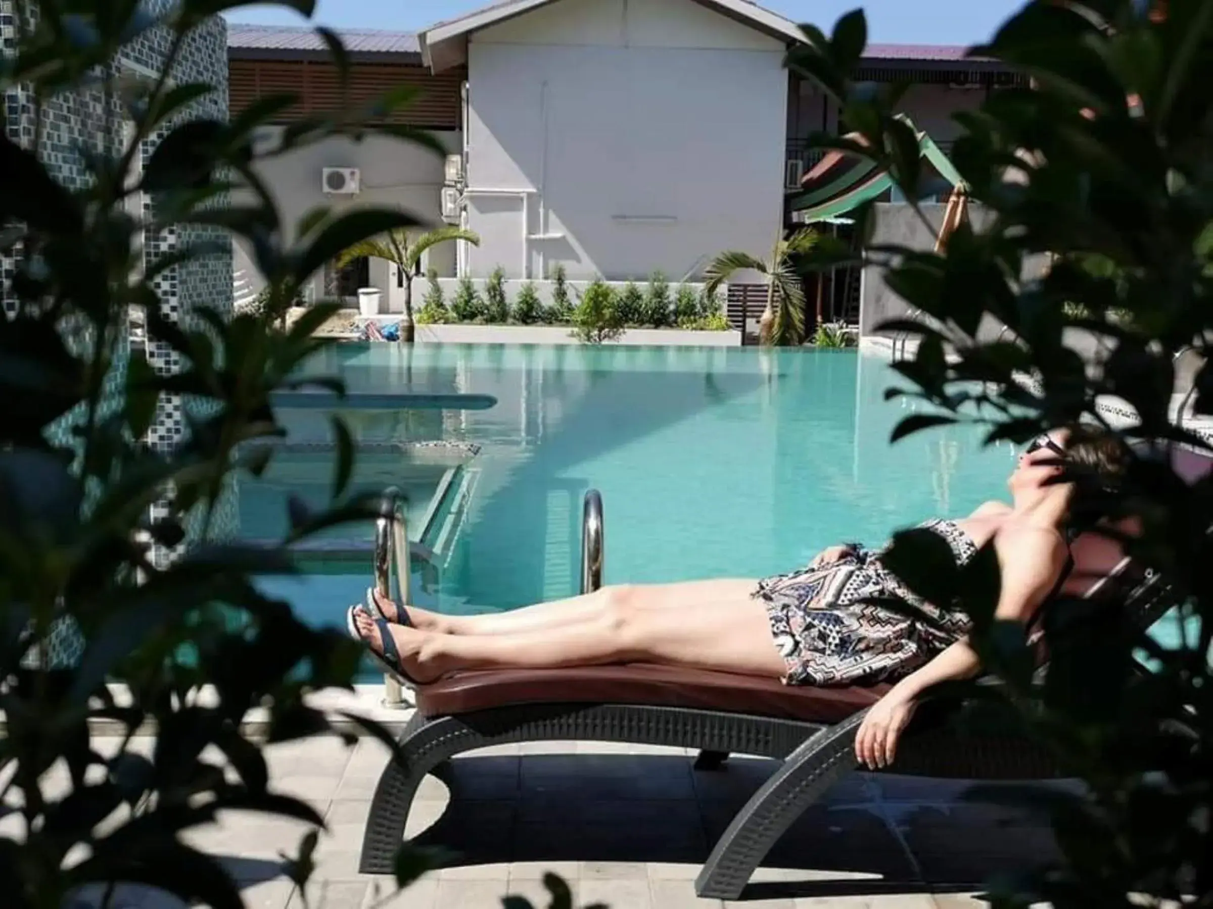 Pool view in Coco Bella Hotel Pool view in Coco Bella Hotel