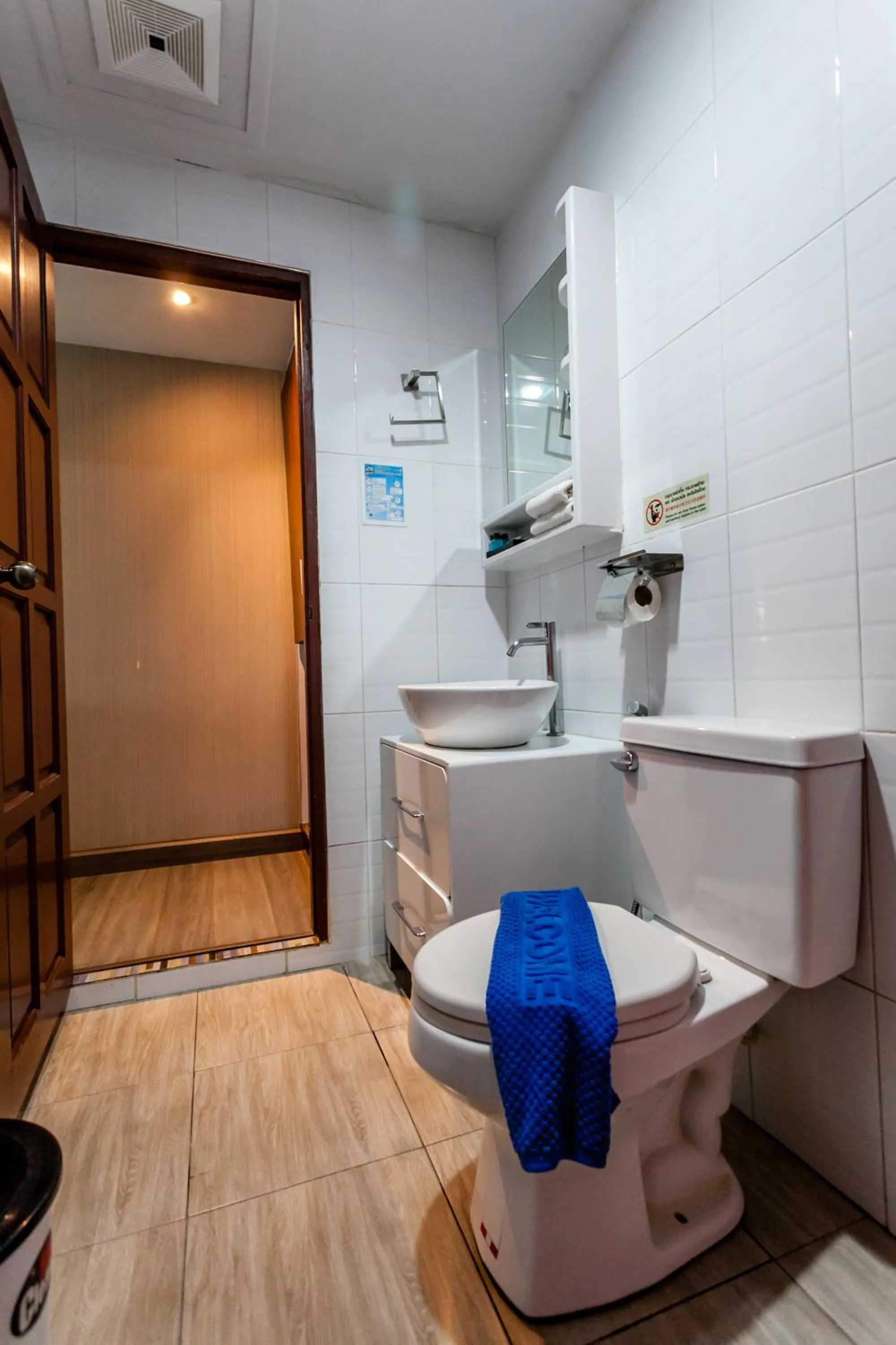 Toilet in Coco Bella Hotel