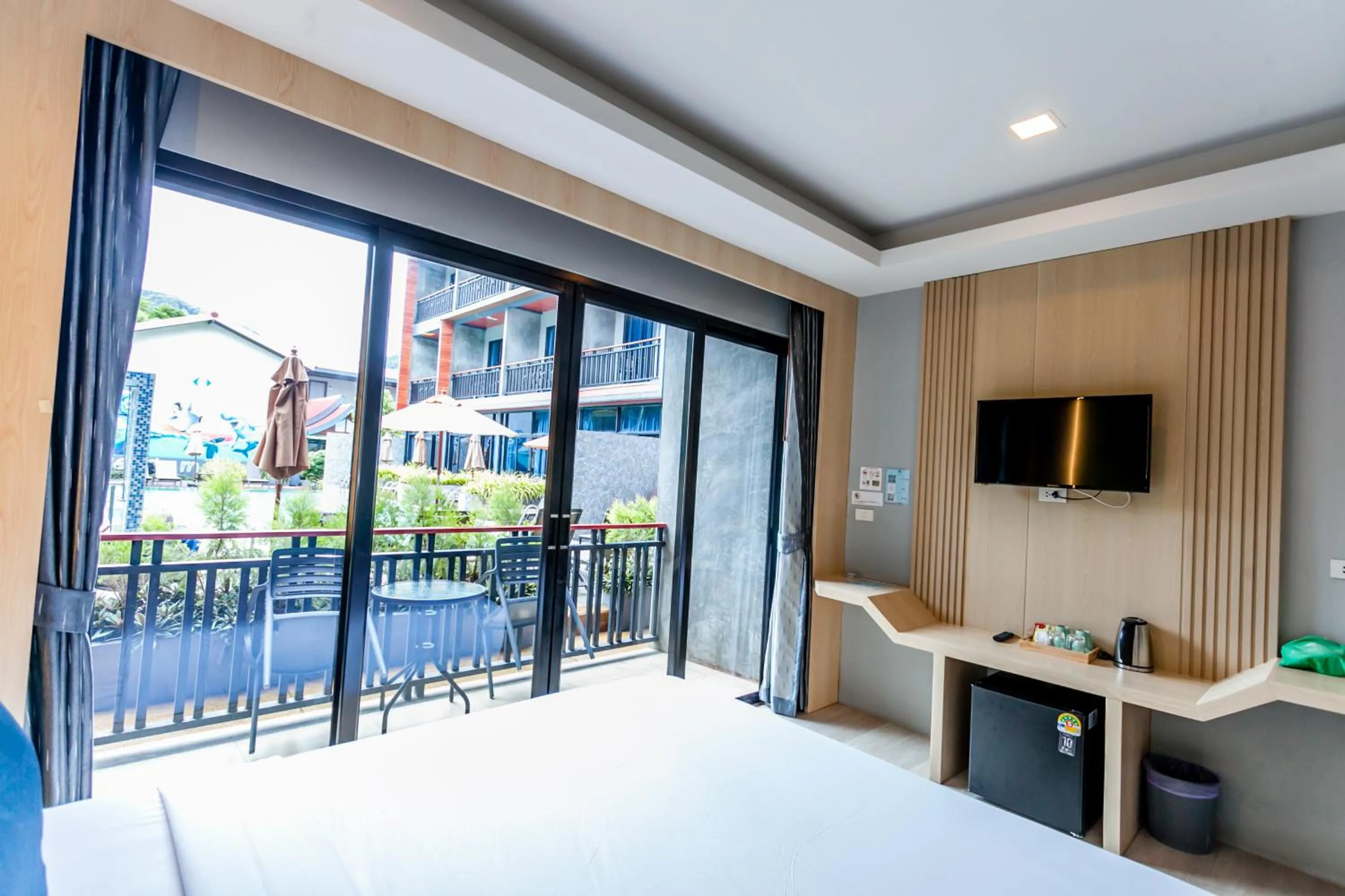 Bed in Coco Bella Hotel