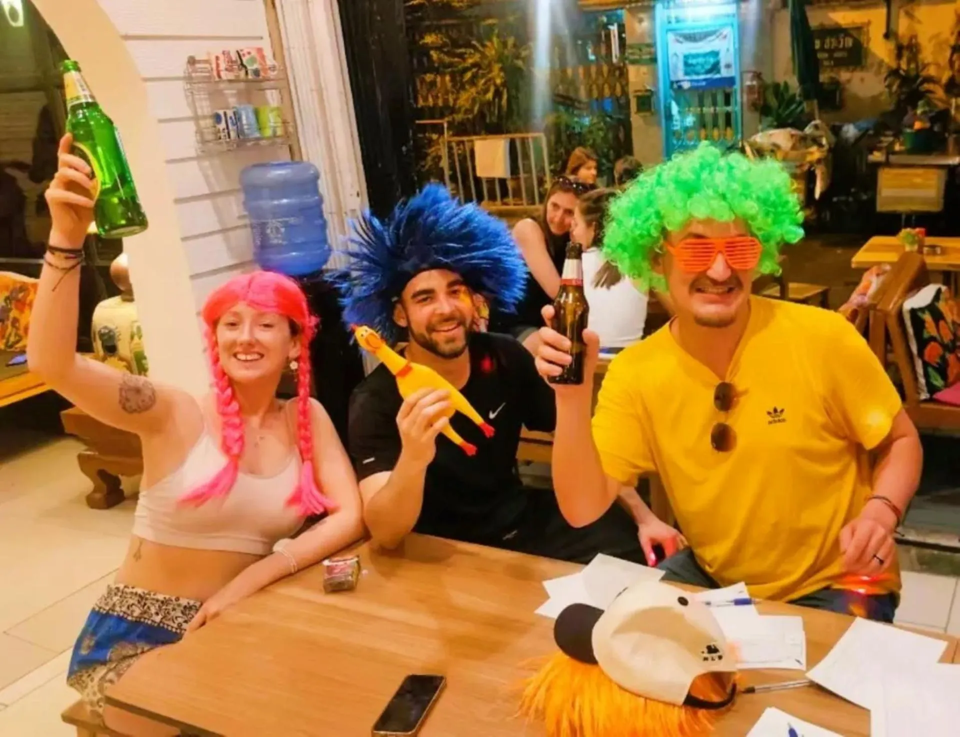 People in Back Home Backpackers Hostel