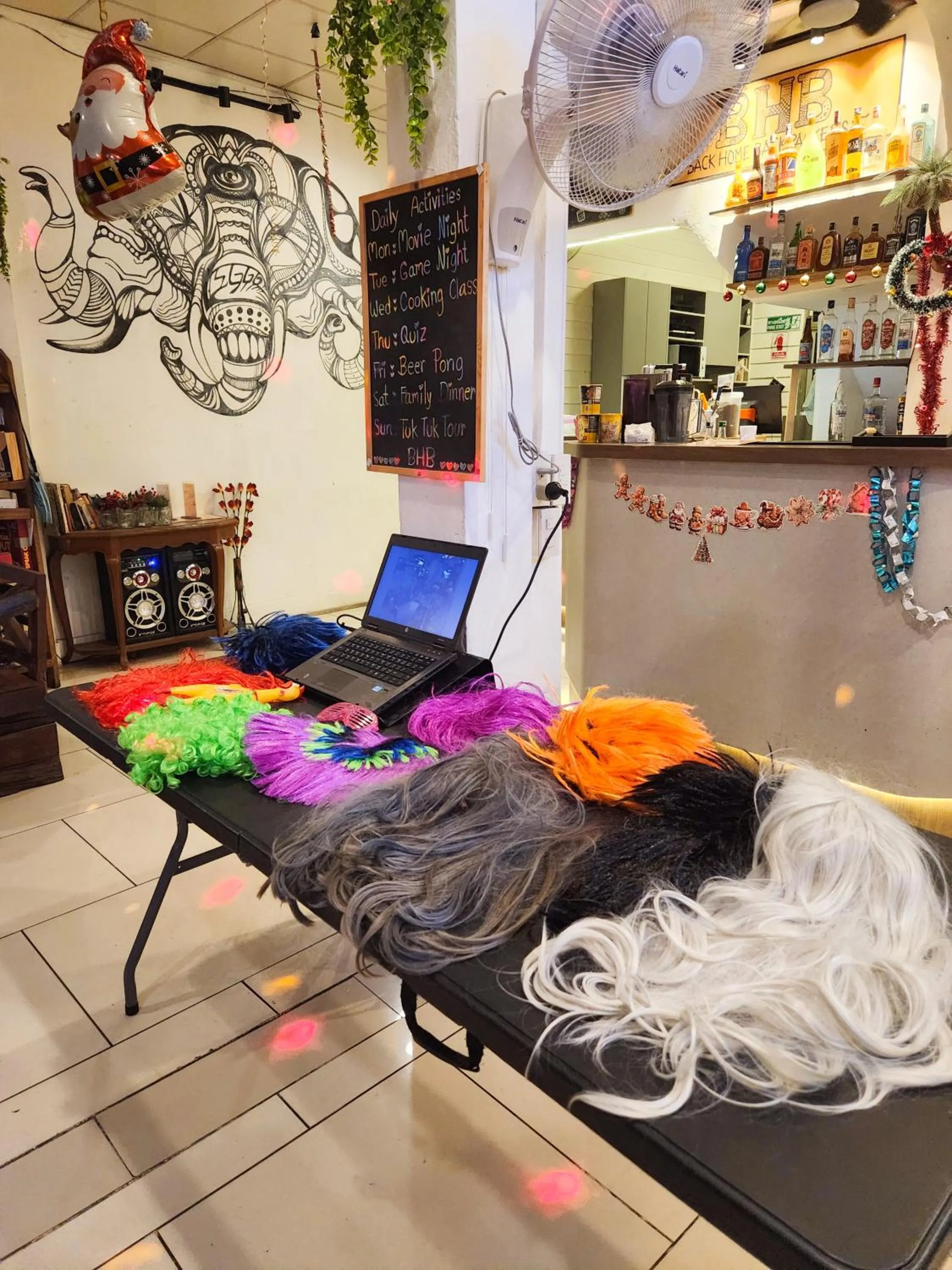 Activities in Back Home Backpackers Hostel