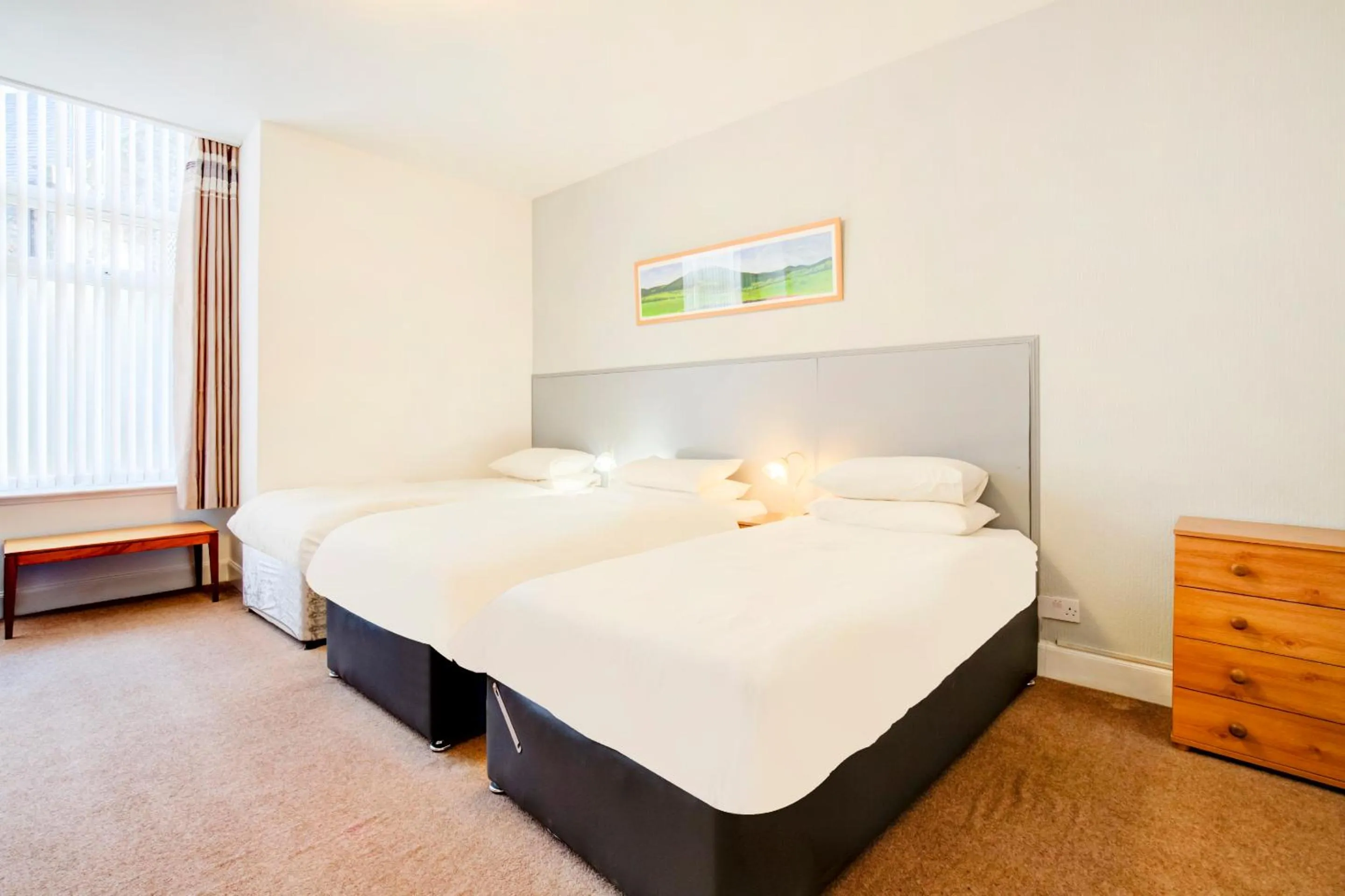 Bedroom in OYO Eastbank Hotel, Speyside Scotland