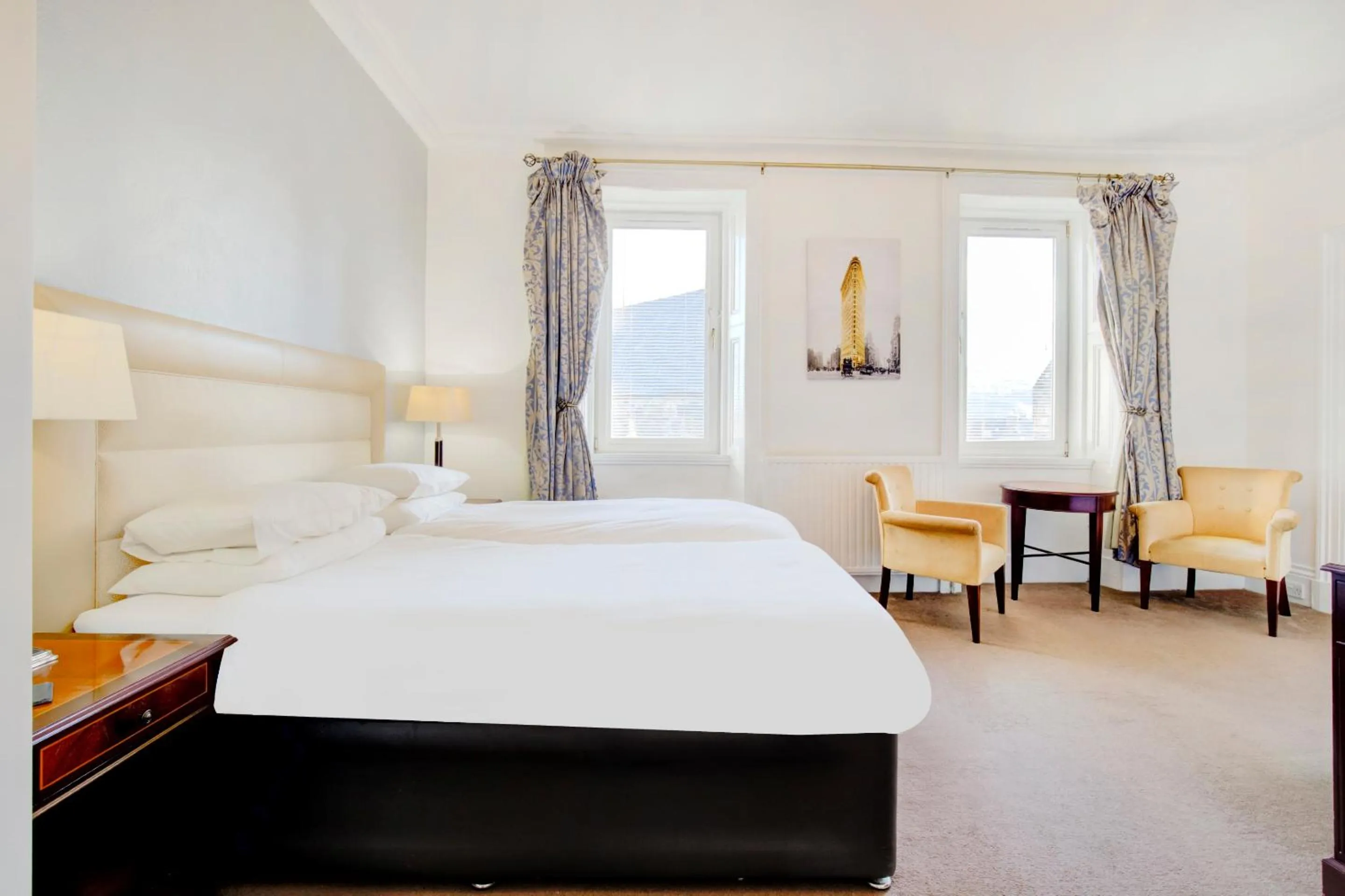 Bedroom in OYO Eastbank Hotel, Speyside Scotland