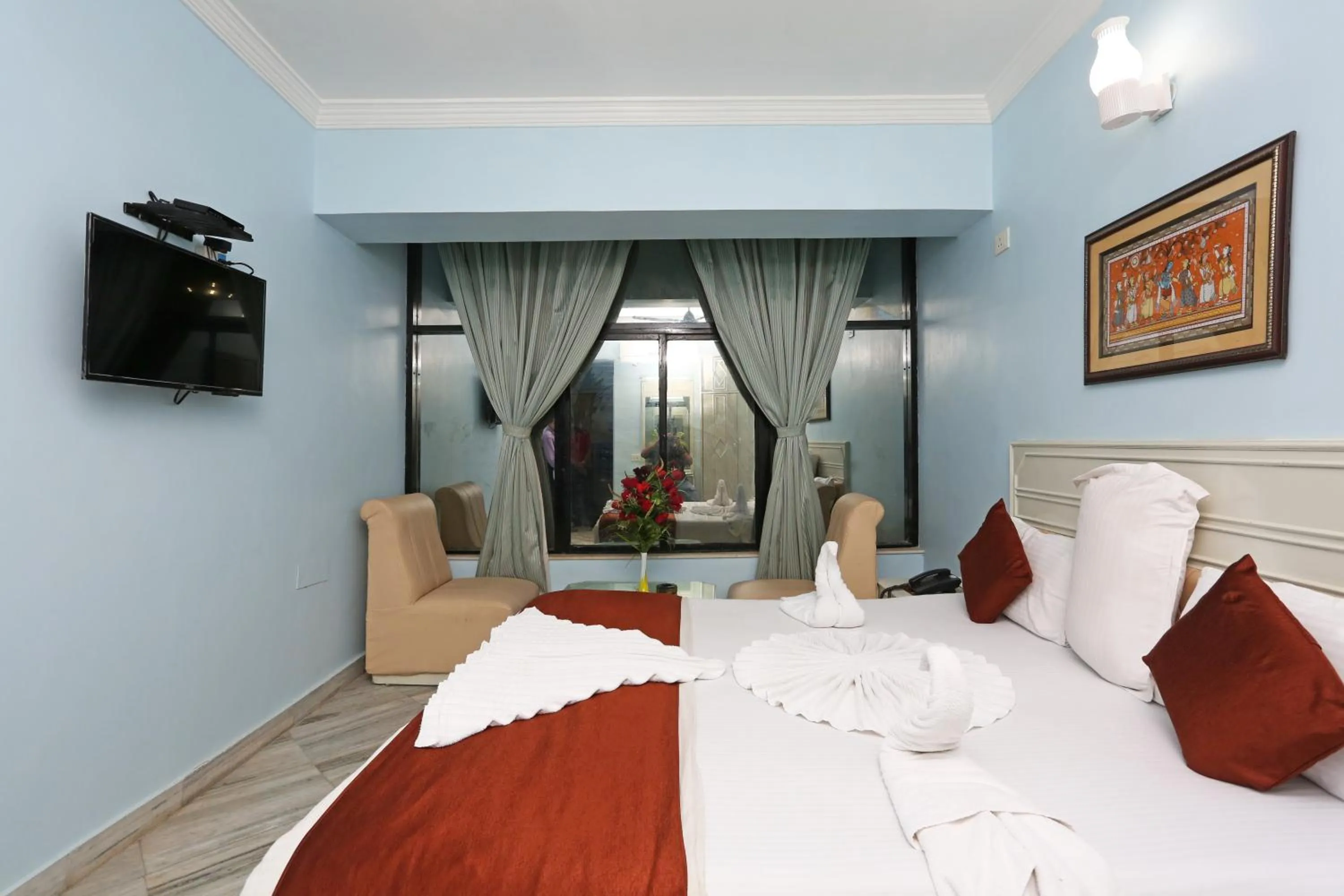 Photo of the whole room, Bed in Hotel Niladri