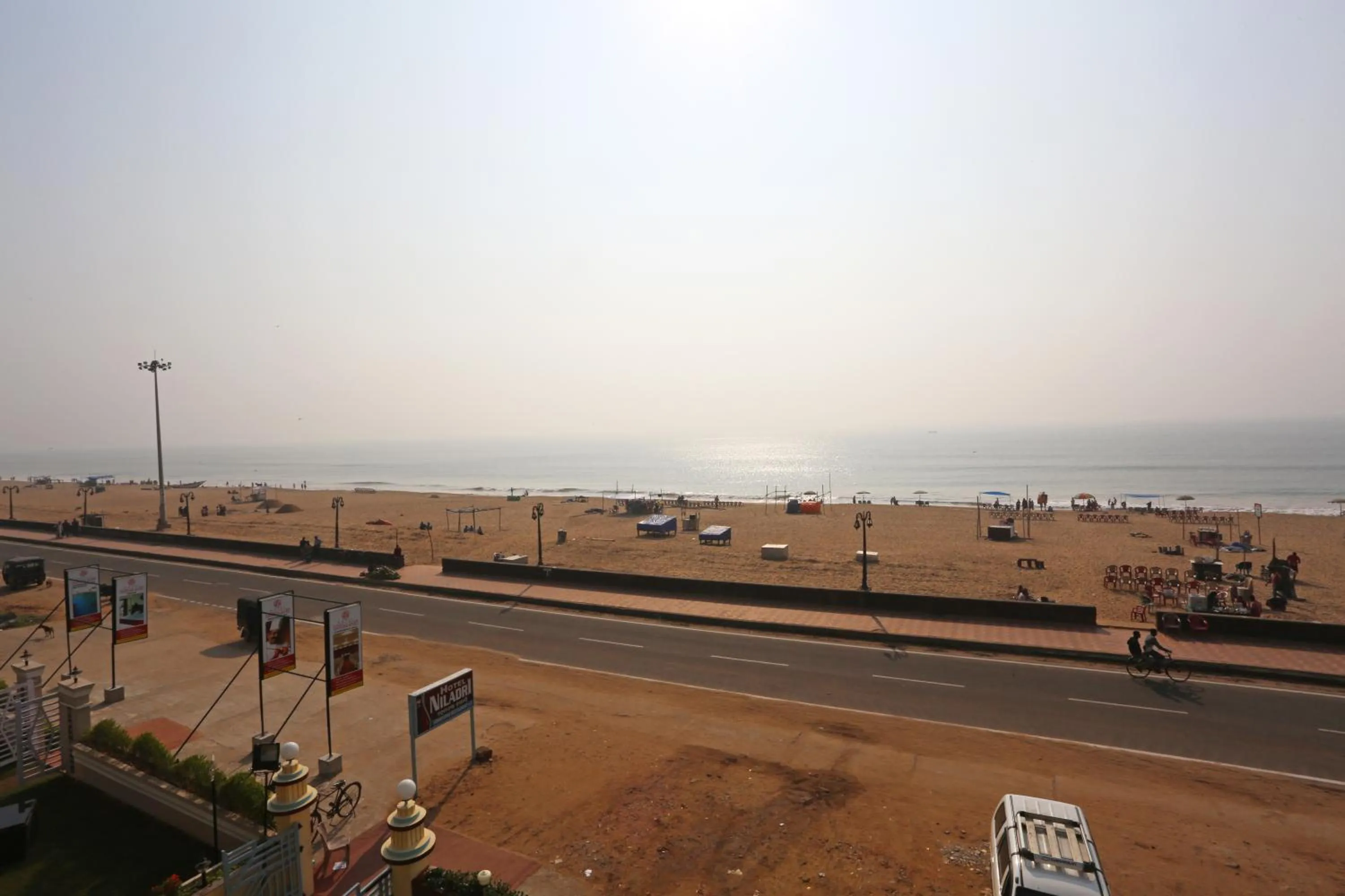 Beach in Hotel Niladri