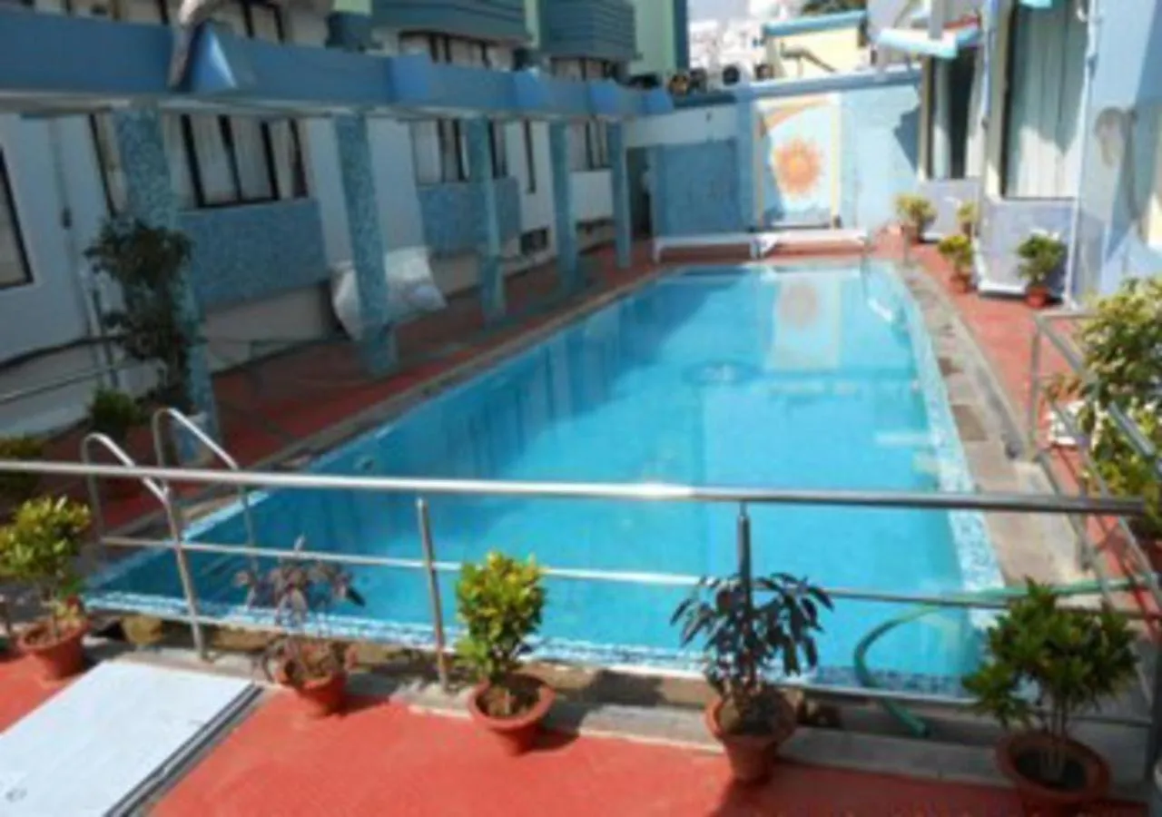 Pool view in Hotel Niladri