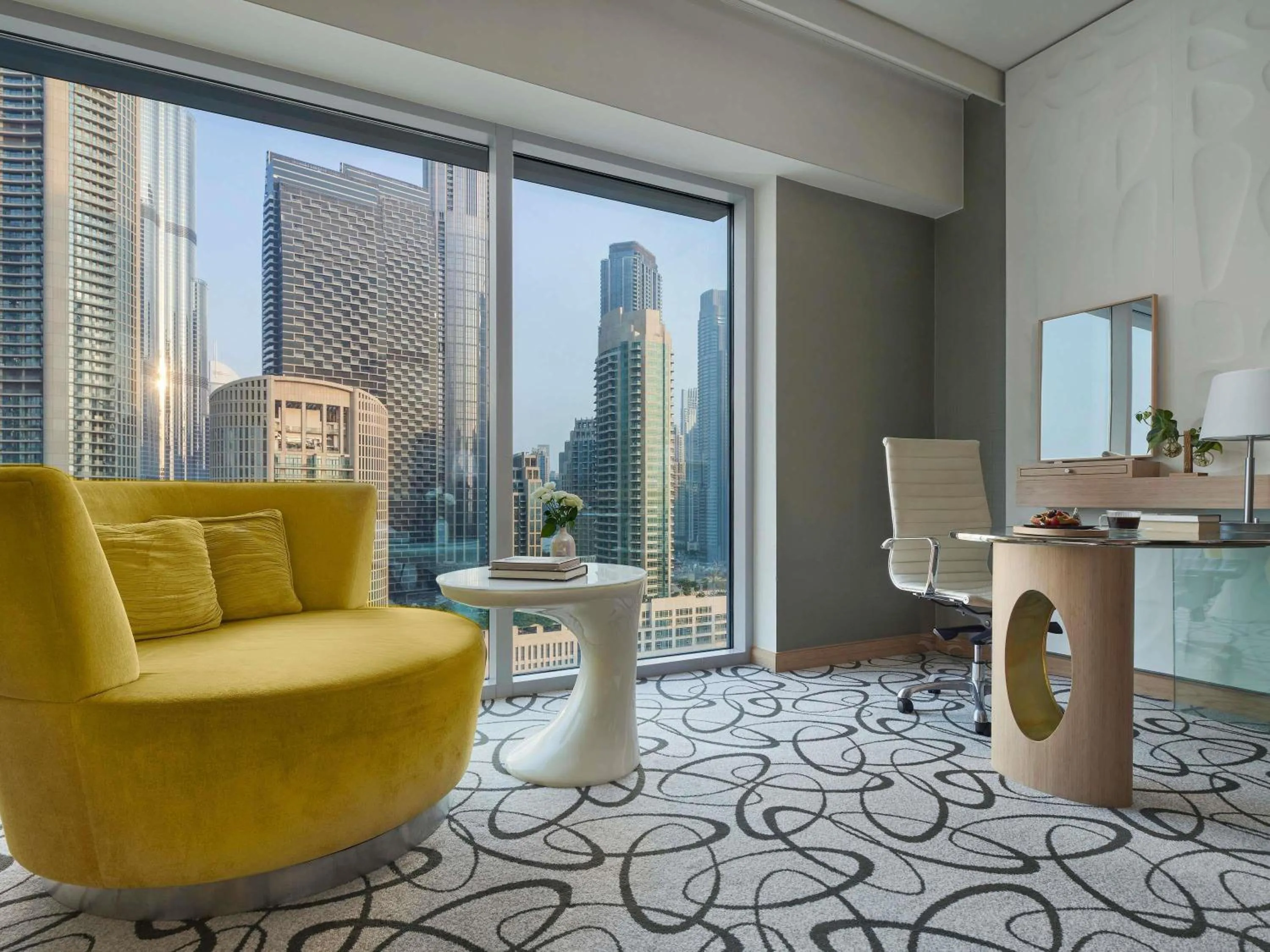 Bedroom in Sofitel Dubai Downtown