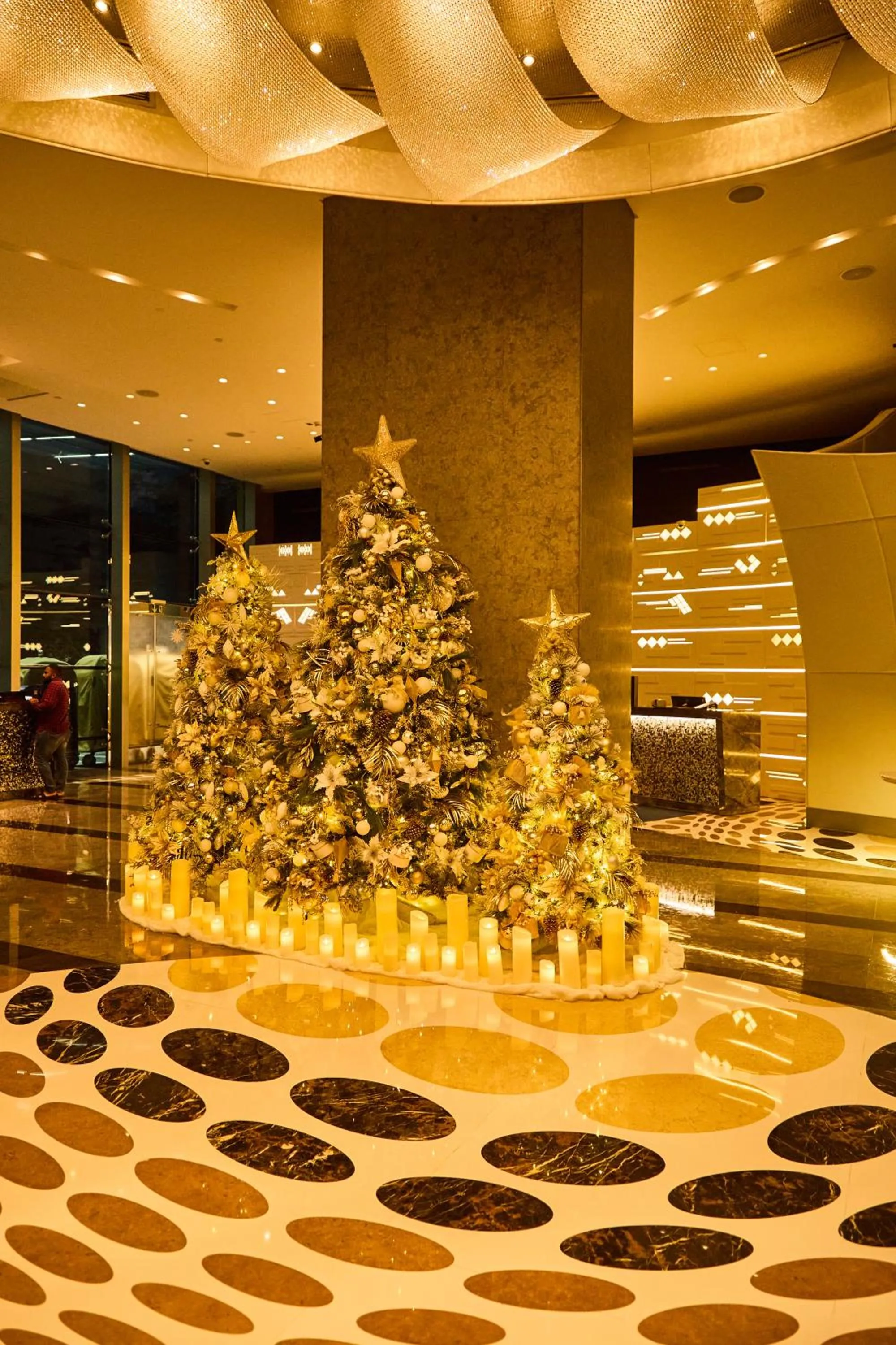 Lobby or reception in Sofitel Dubai Downtown