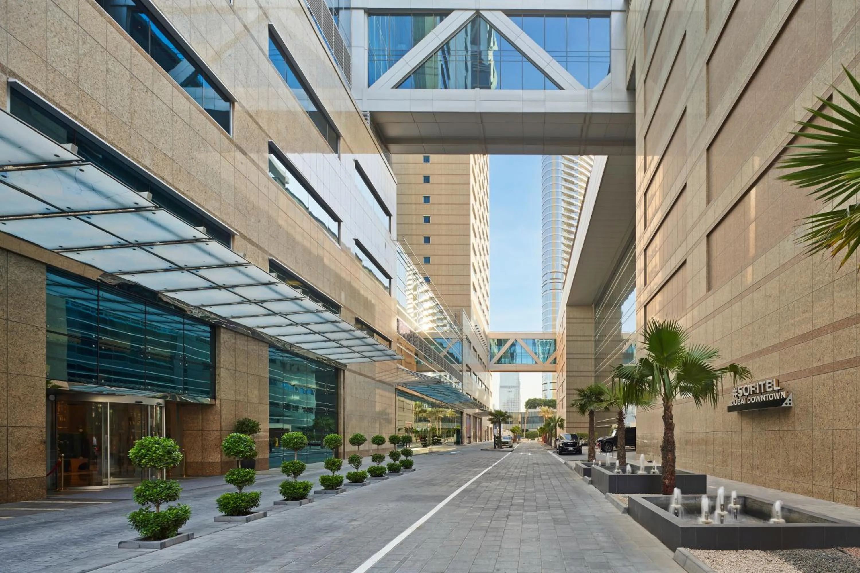 Property building in Sofitel Dubai Downtown