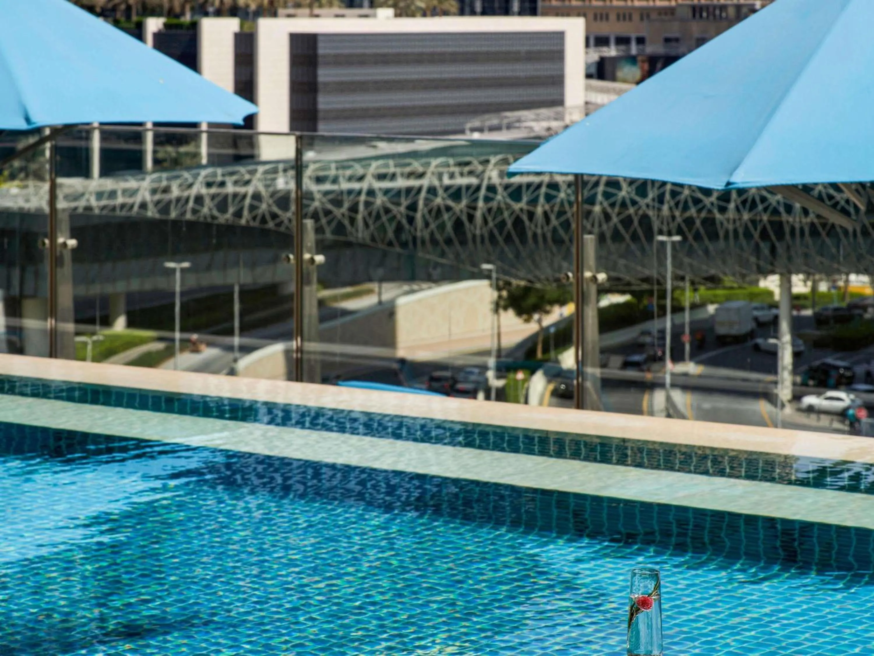 Lounge or bar in Sofitel Dubai Downtown