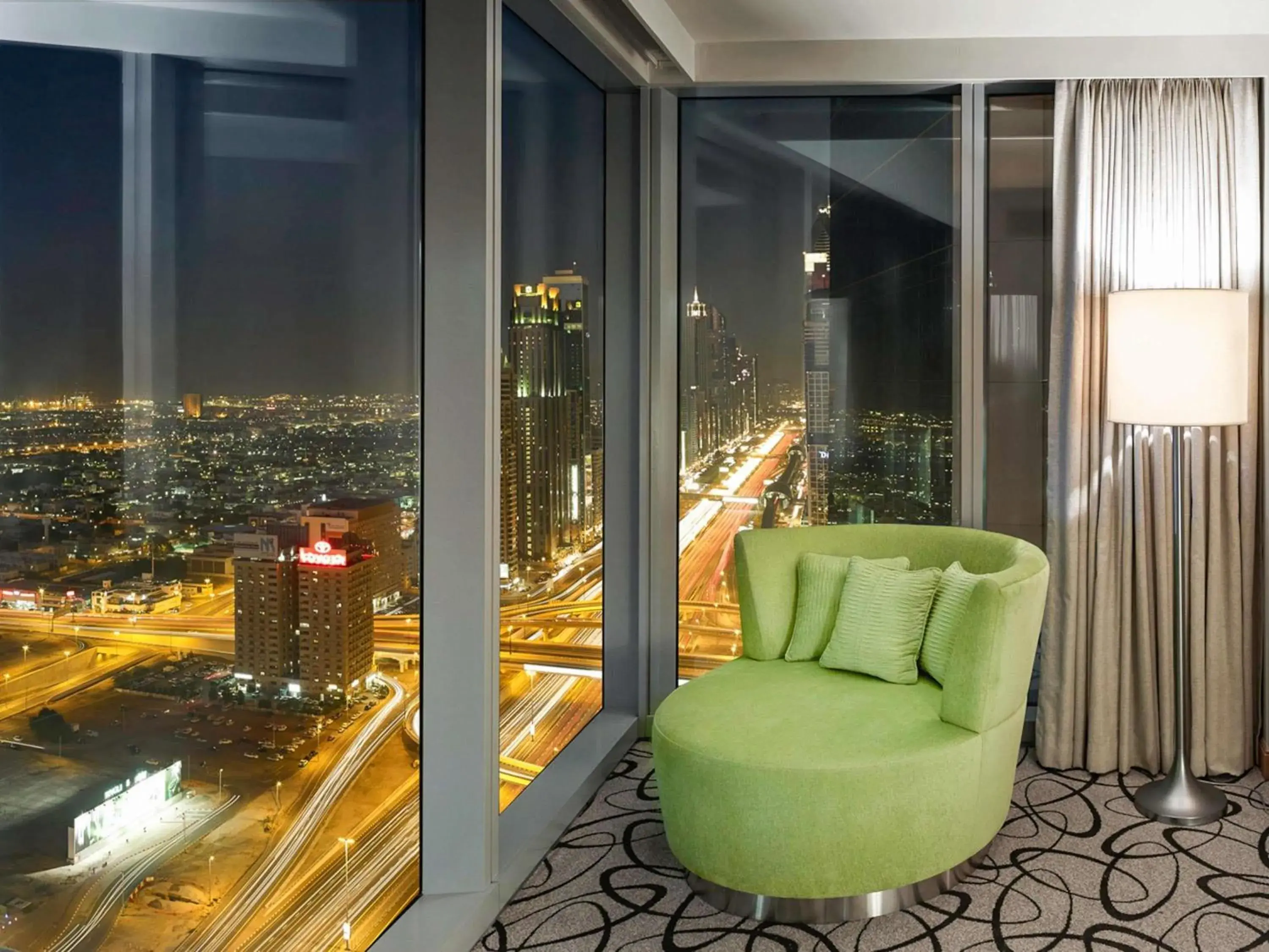 Bedroom in Sofitel Dubai Downtown Bedroom in Sofitel Dubai Downtown