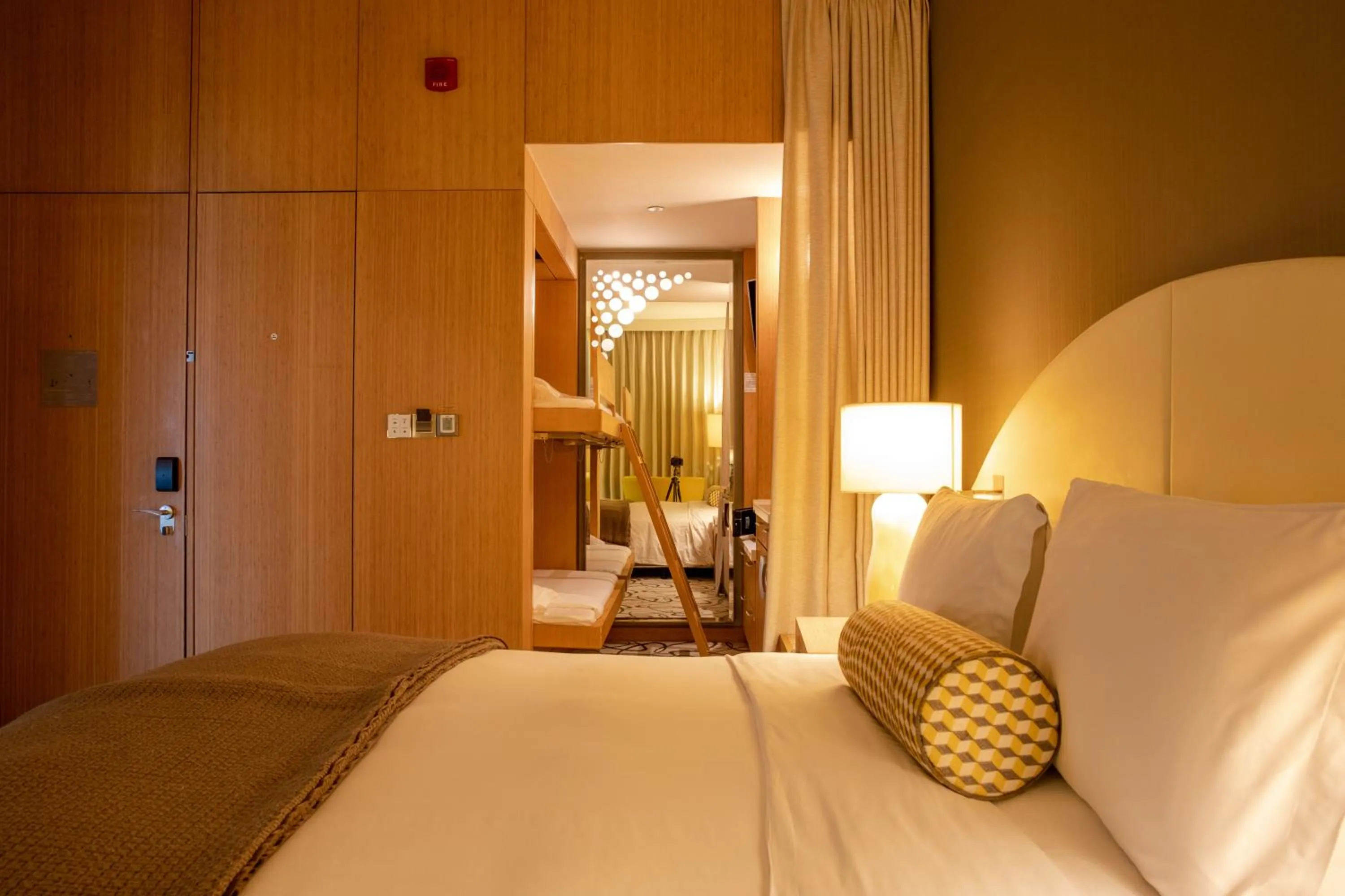 Bed in Sofitel Dubai Downtown