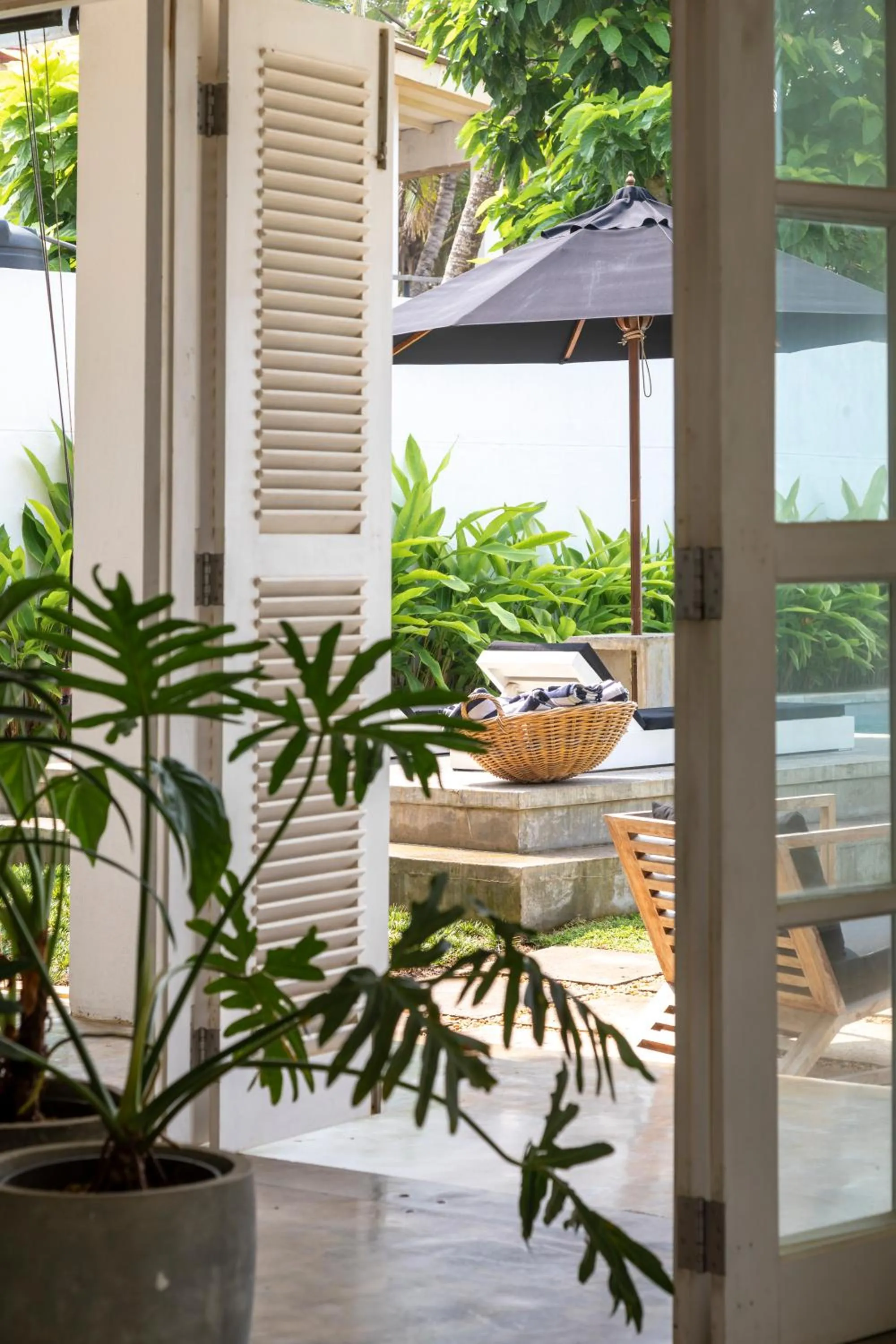 Patio in Arabella on Boossa