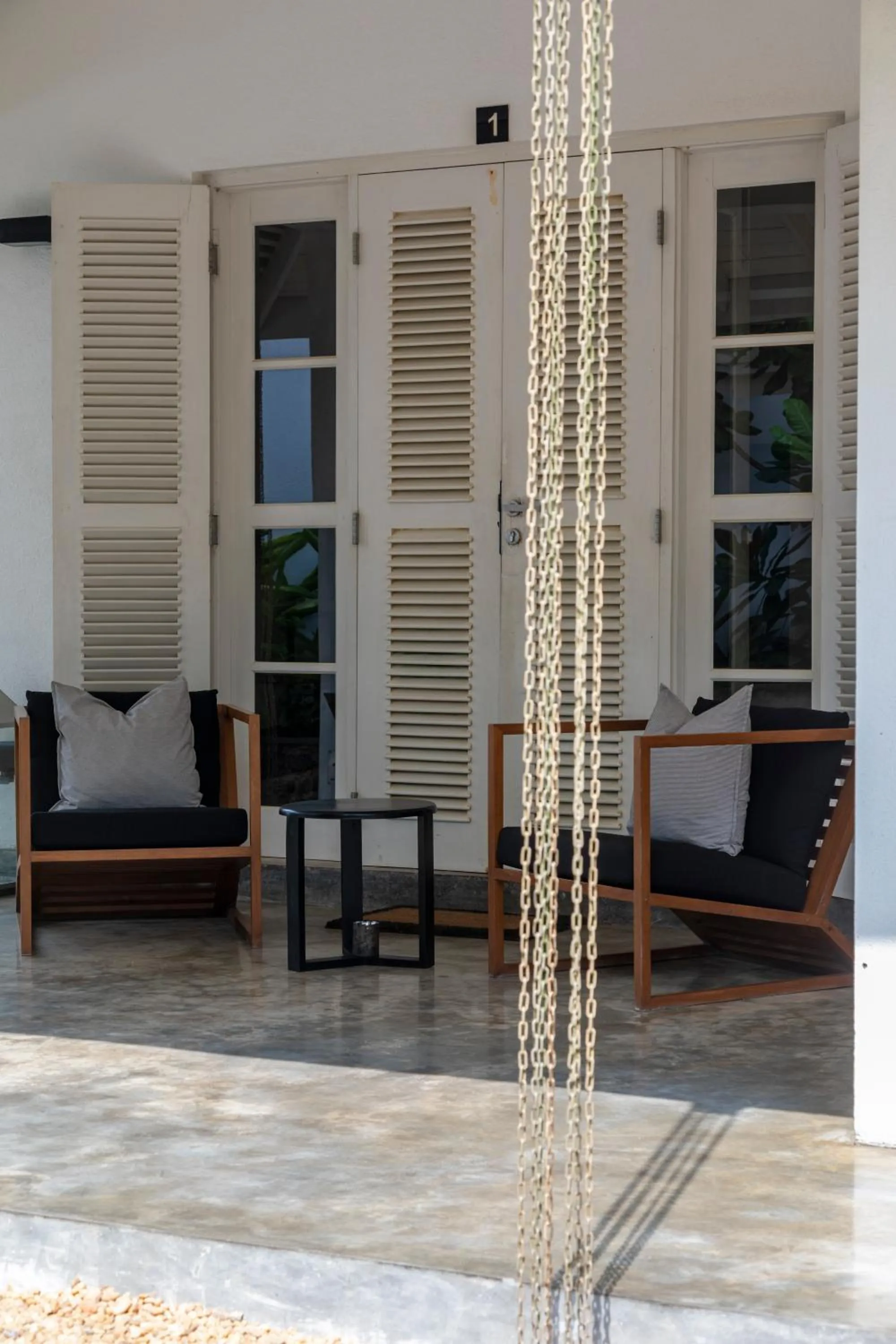 Patio in Arabella on Boossa