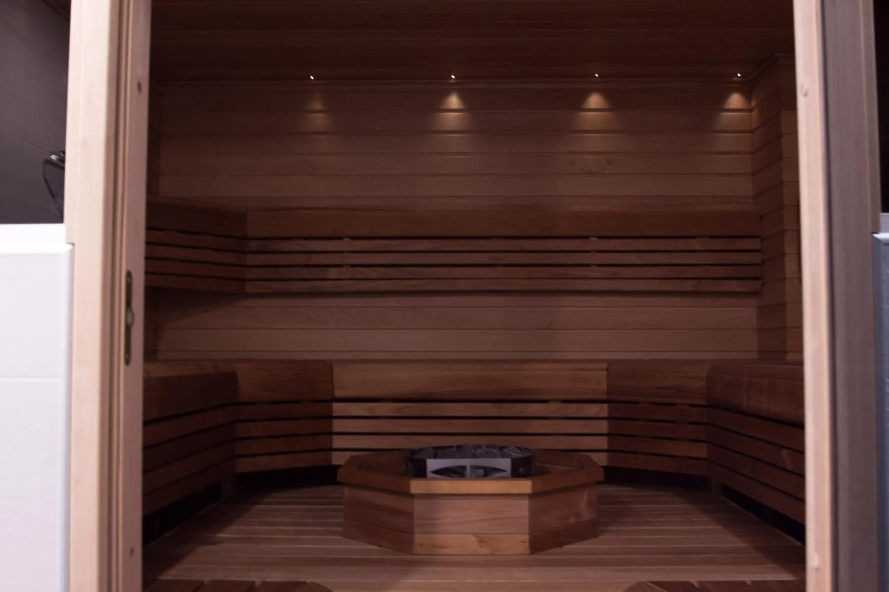 Sauna in Hotelli Jussan Tupa