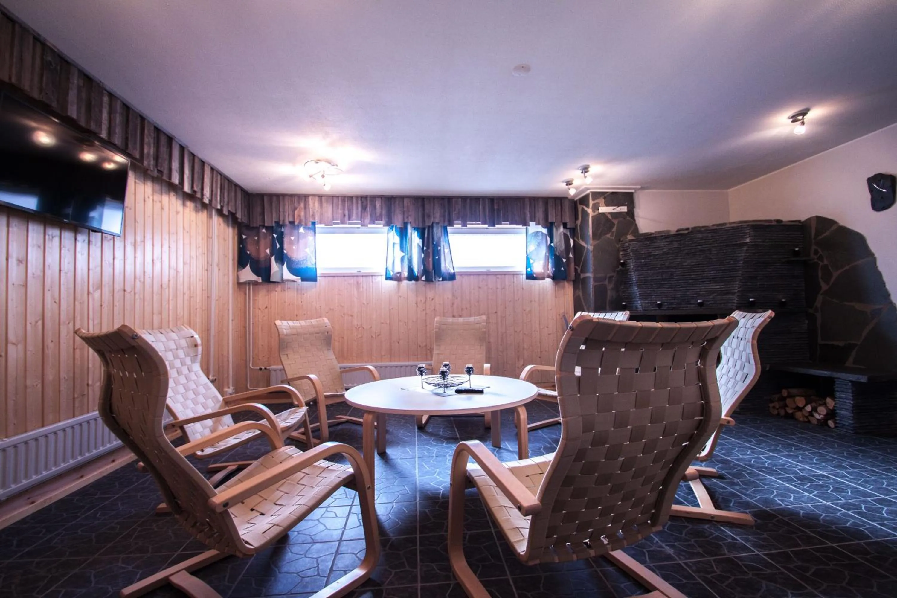 Sauna in Hotelli Jussan Tupa