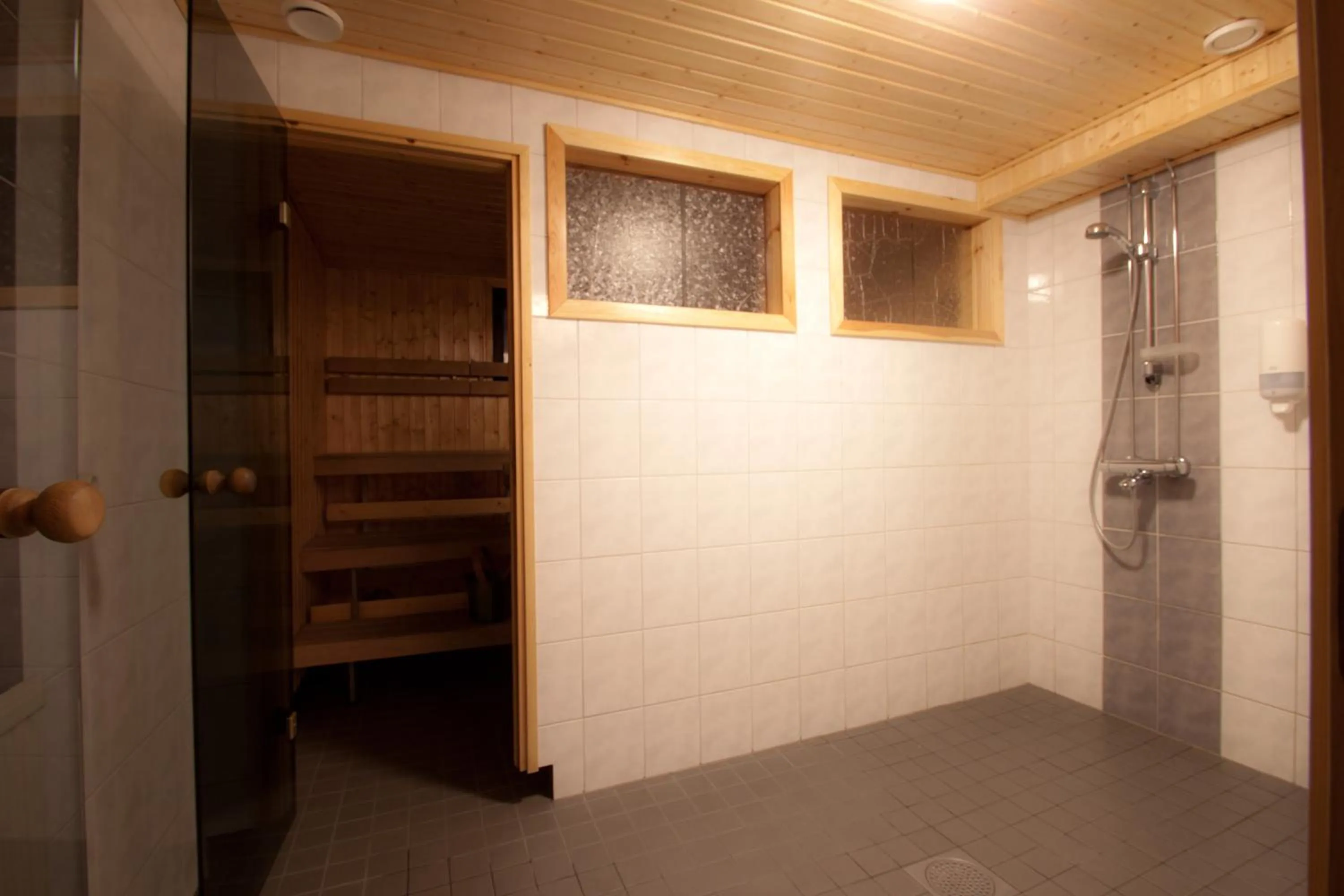 Sauna in Hotelli Jussan Tupa