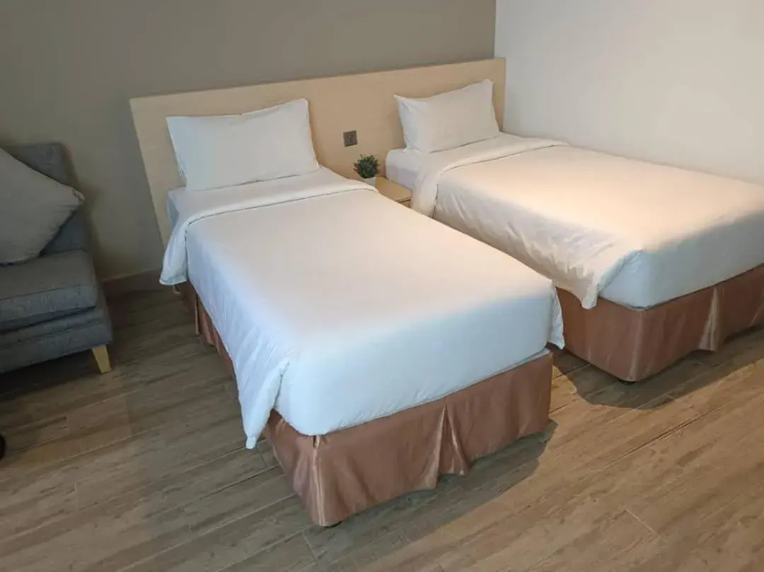 Bedroom, Bed in Pacific Express Hotel Central Market Kuala Lumpur Bedroom, Bed in Pacific Express Hotel Central Market Kuala Lumpur