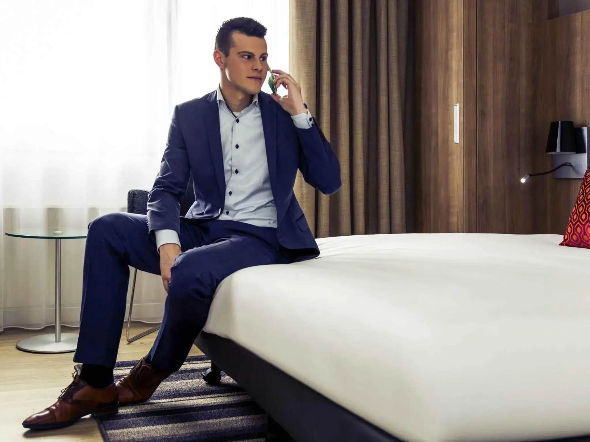 Bedroom in Mercure Hotel Nijmegen Centre Bedroom in Mercure Hotel Nijmegen Centre