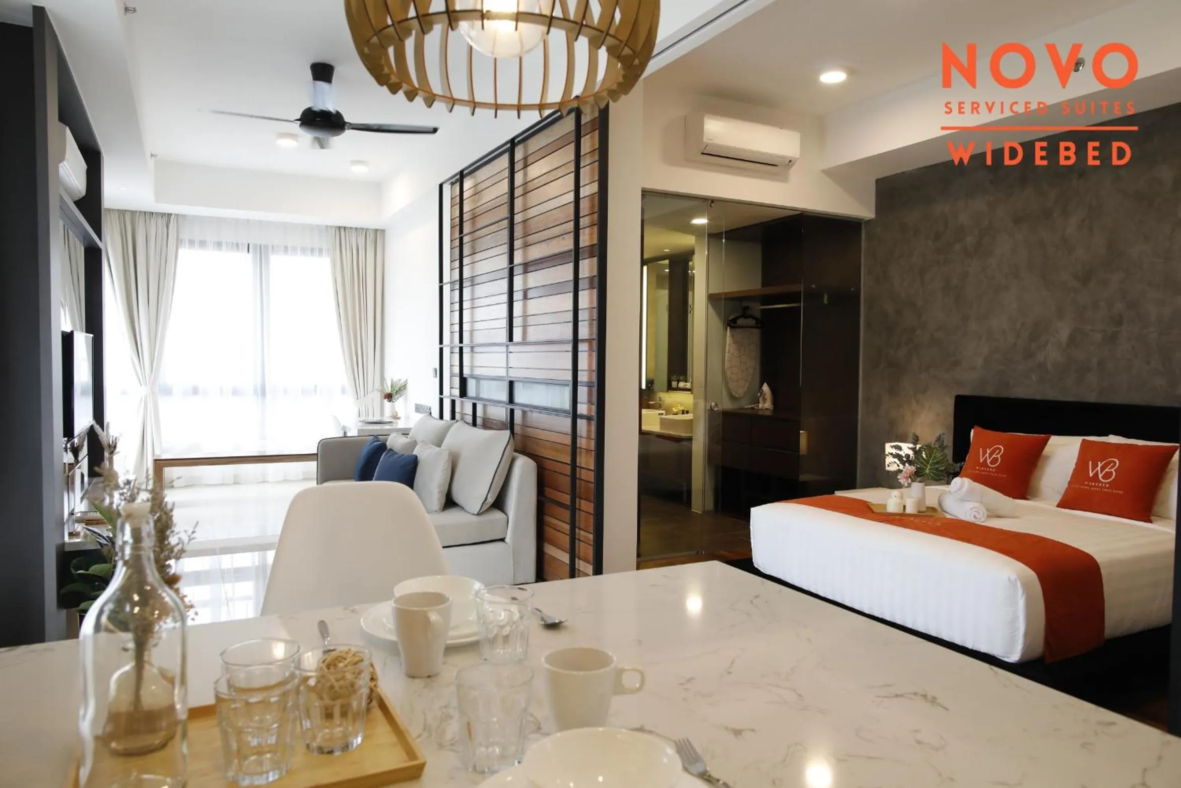 Bed in NOVO Serviced Suites by Widebed, Jalan Ampang, Gleneagles