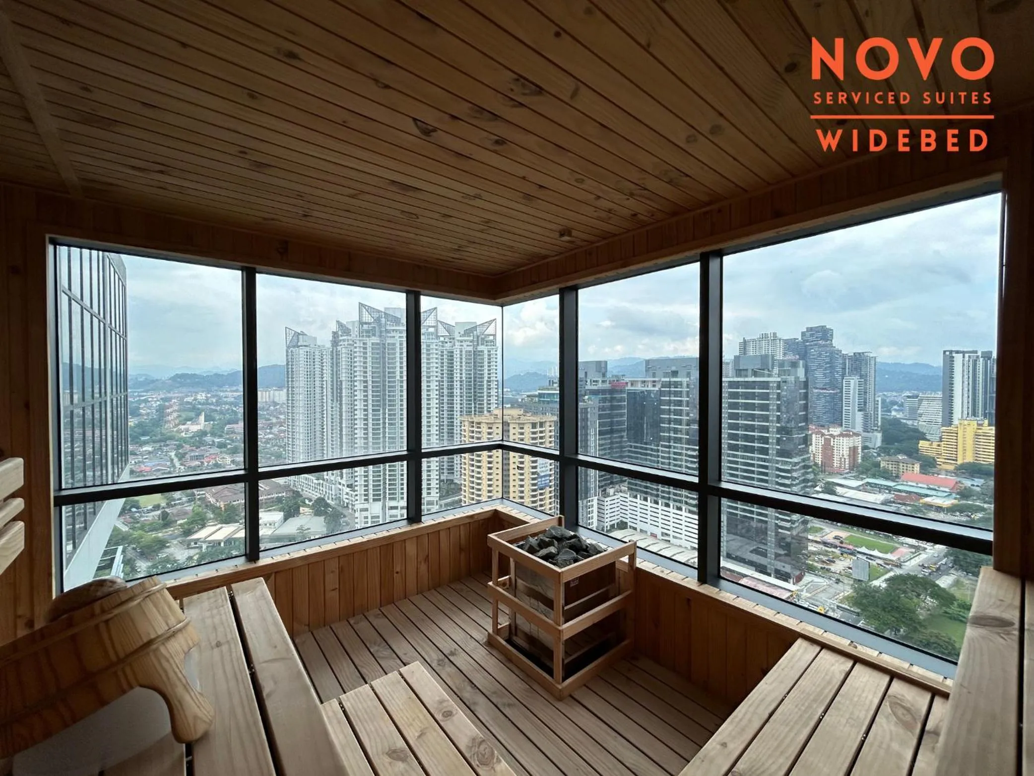 Sauna in NOVO Serviced Suites by Widebed, Jalan Ampang, Gleneagles