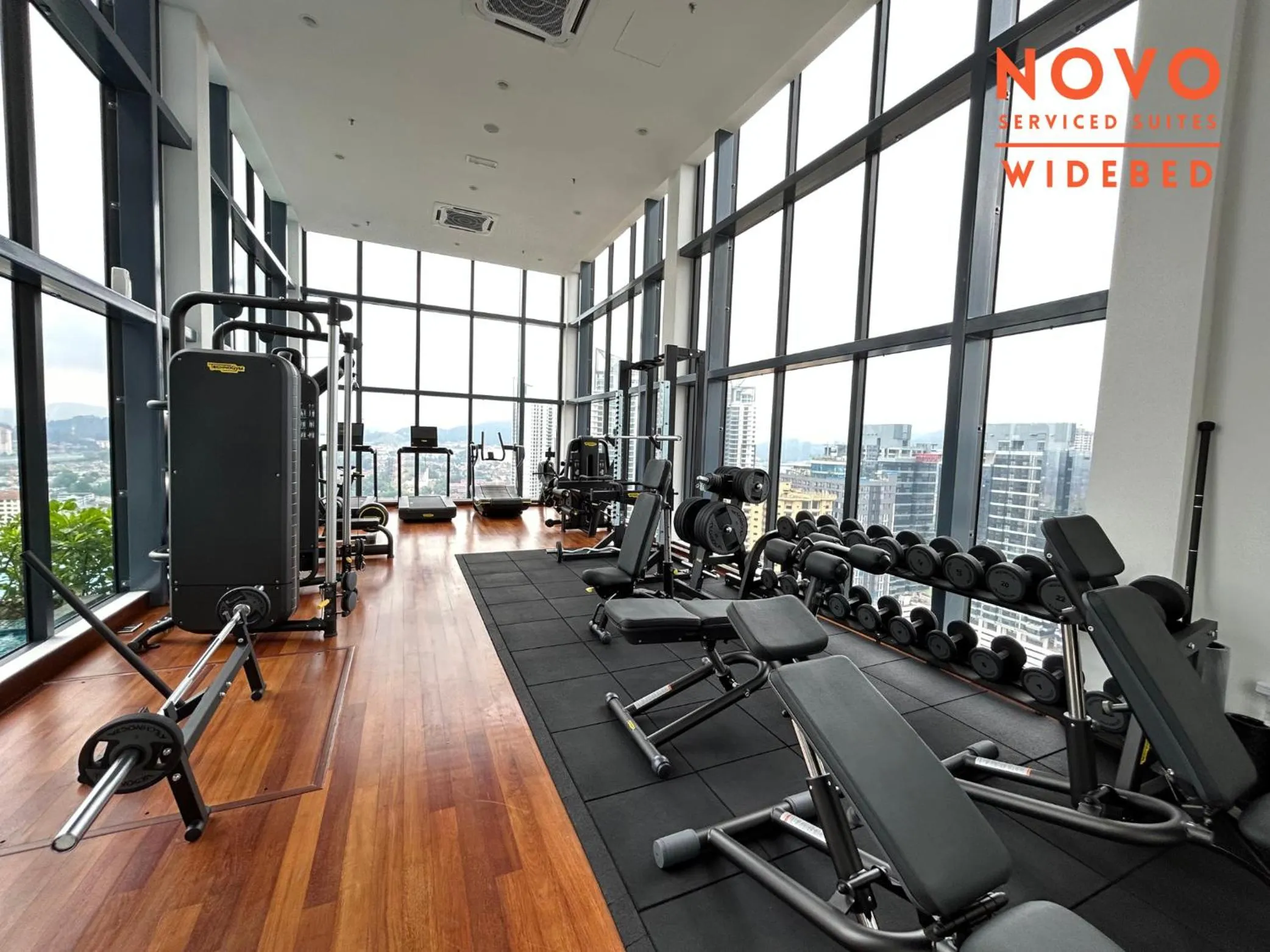 Fitness centre/facilities in NOVO Serviced Suites by Widebed, Jalan Ampang, Gleneagles