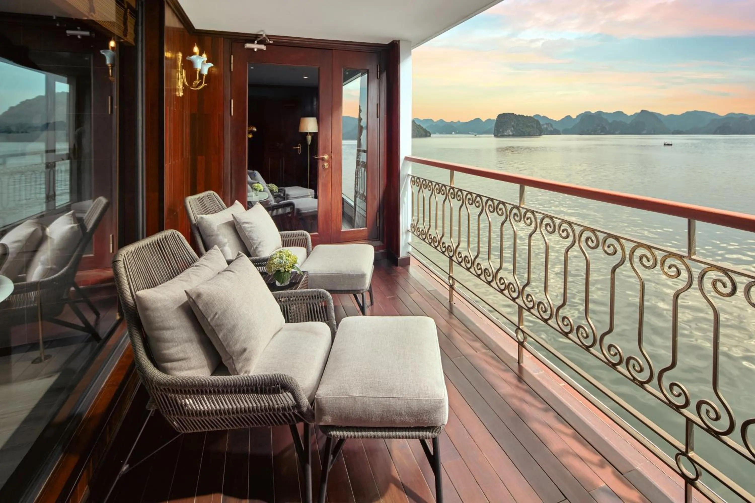 Natural landscape in Indochine Premium Halong Bay