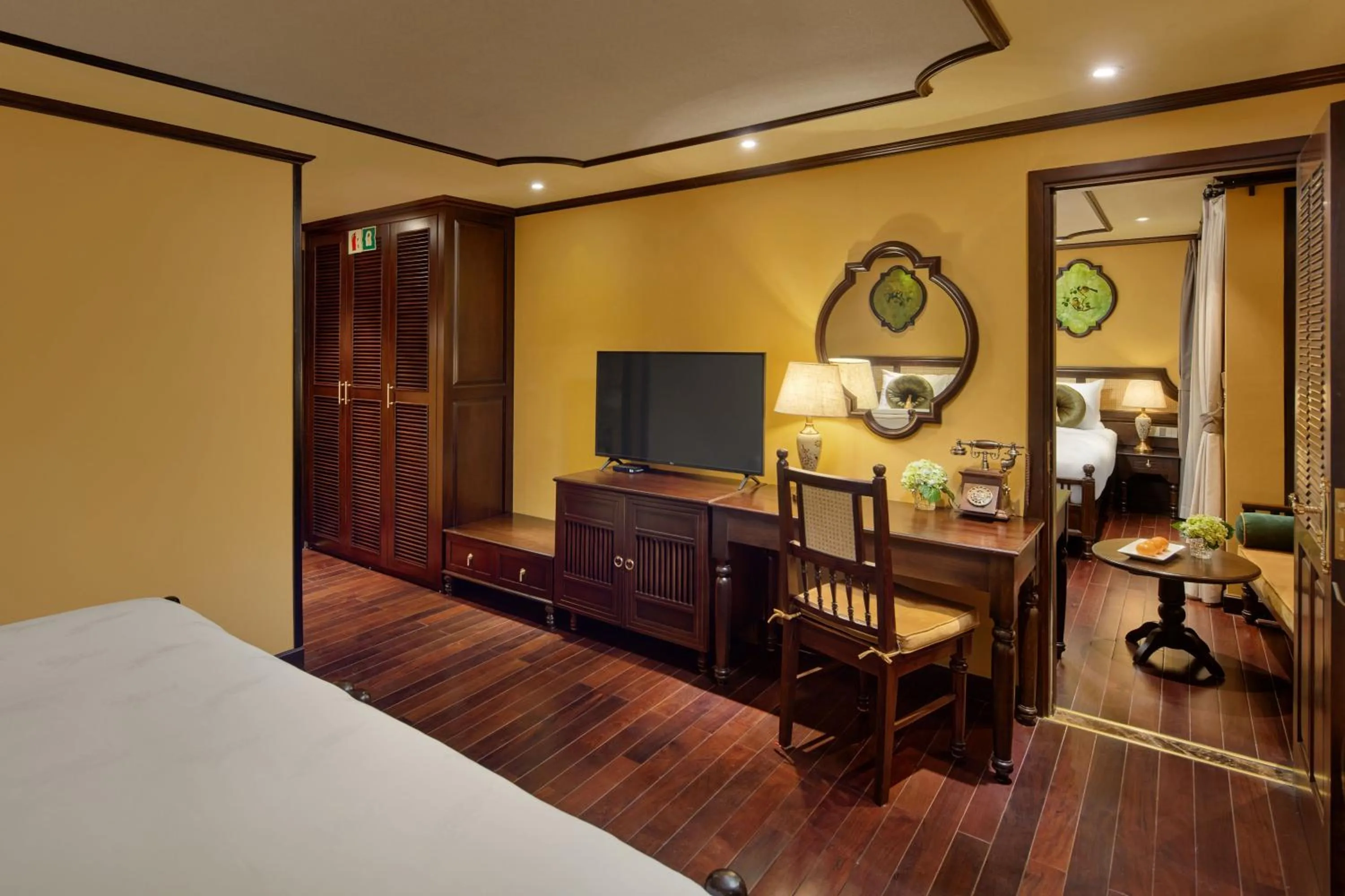 Bedroom, Bed in Indochine Premium Halong Bay