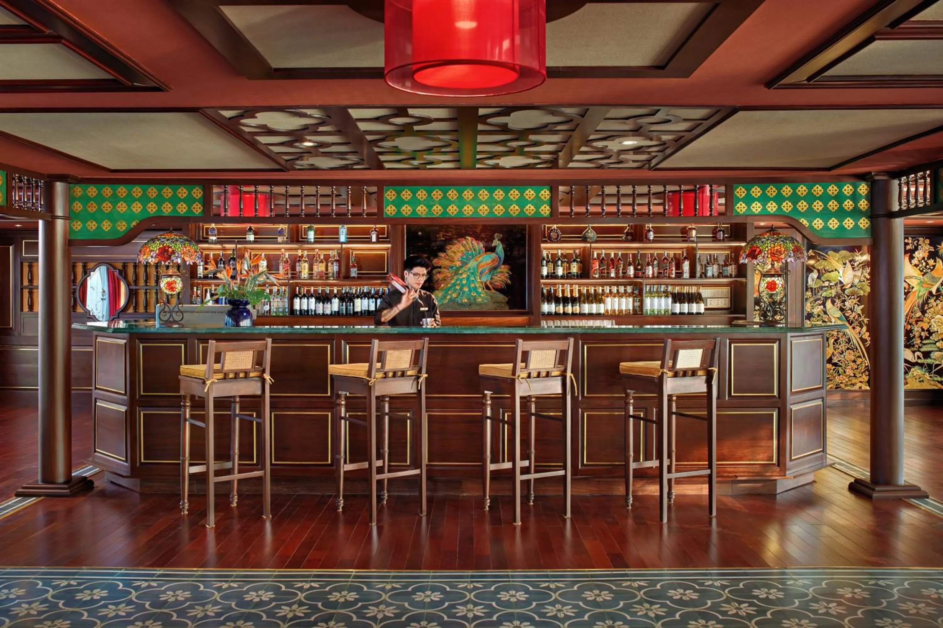 Lounge or bar in Indochine Premium Halong Bay