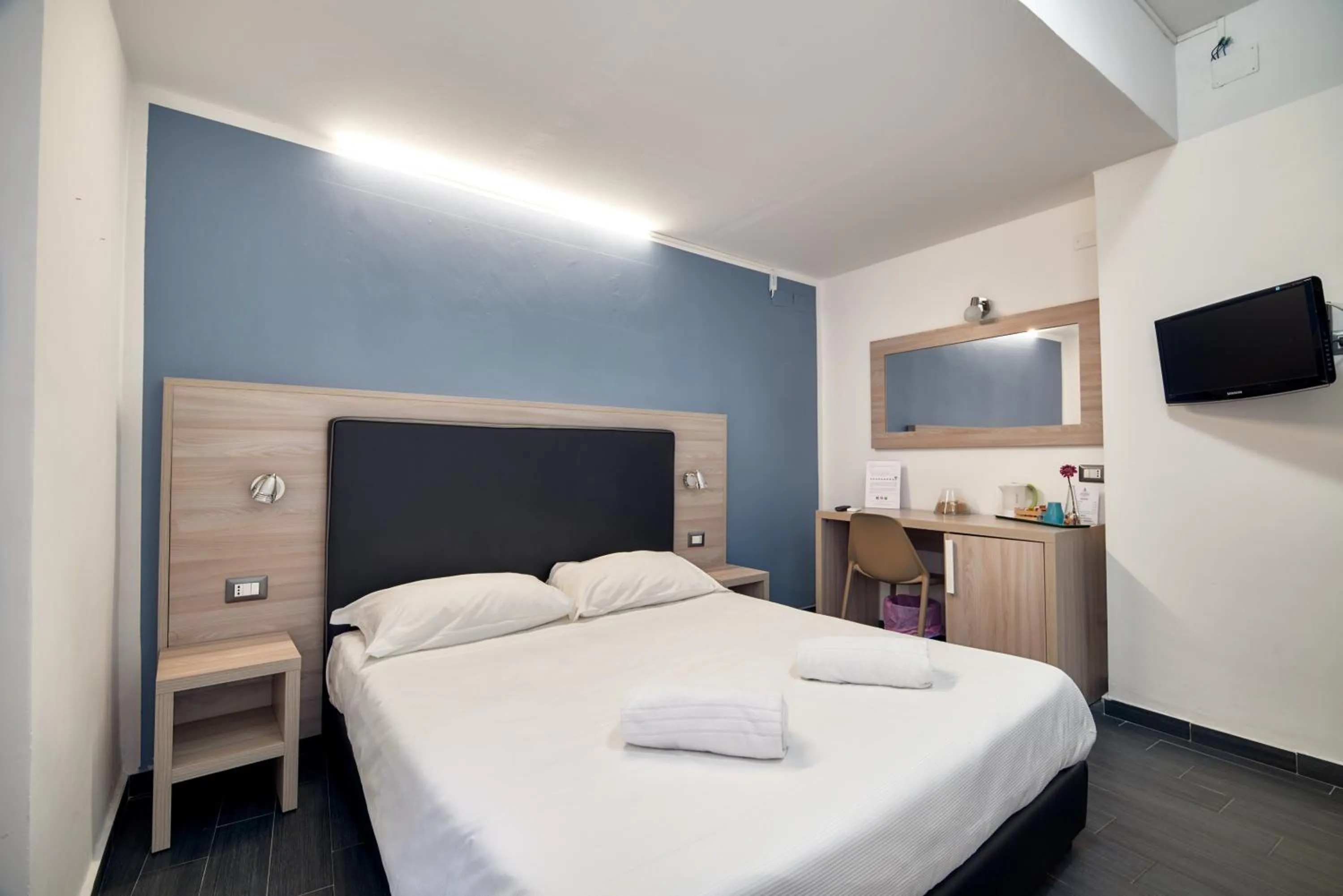 Bed in La Terrazza sul Centro