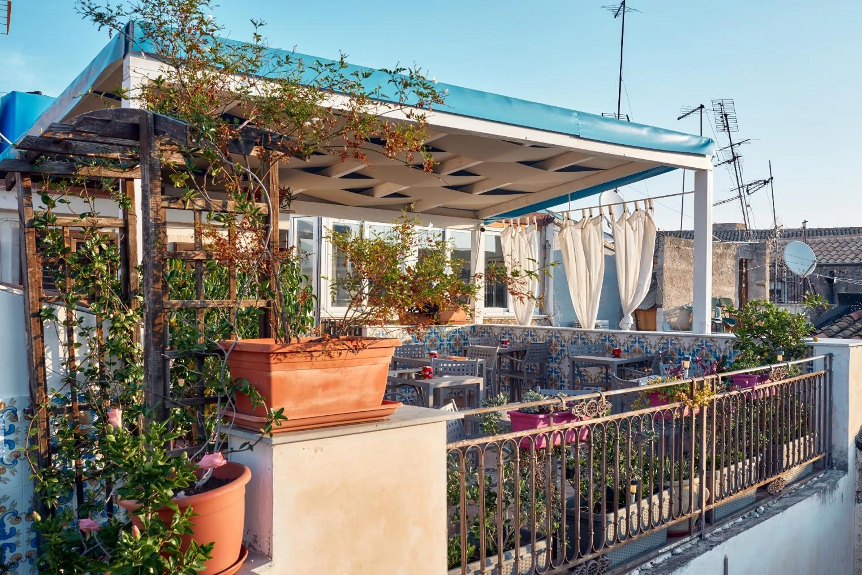 Balcony/Terrace in La Terrazza sul Centro