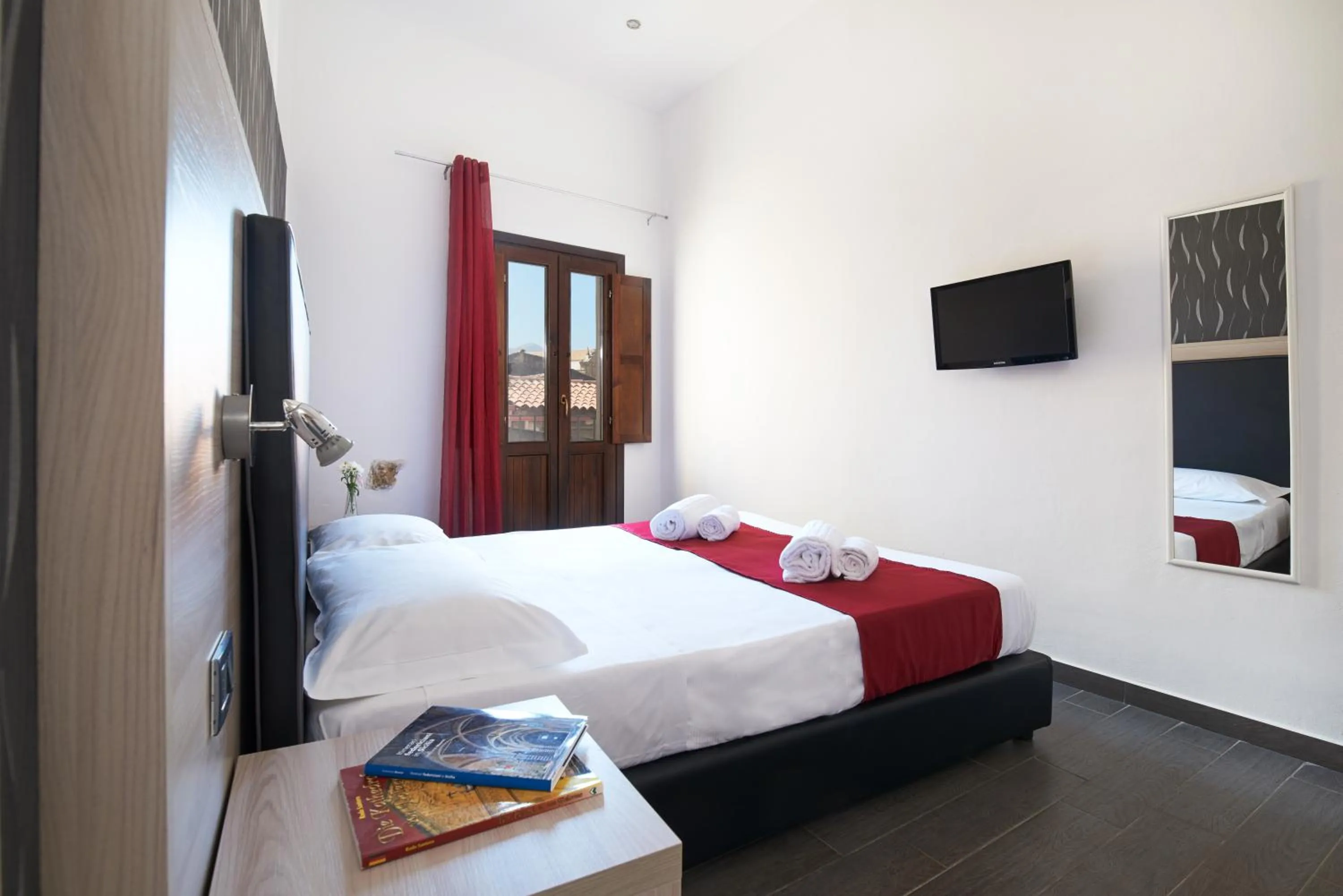 Bed in La Terrazza sul Centro