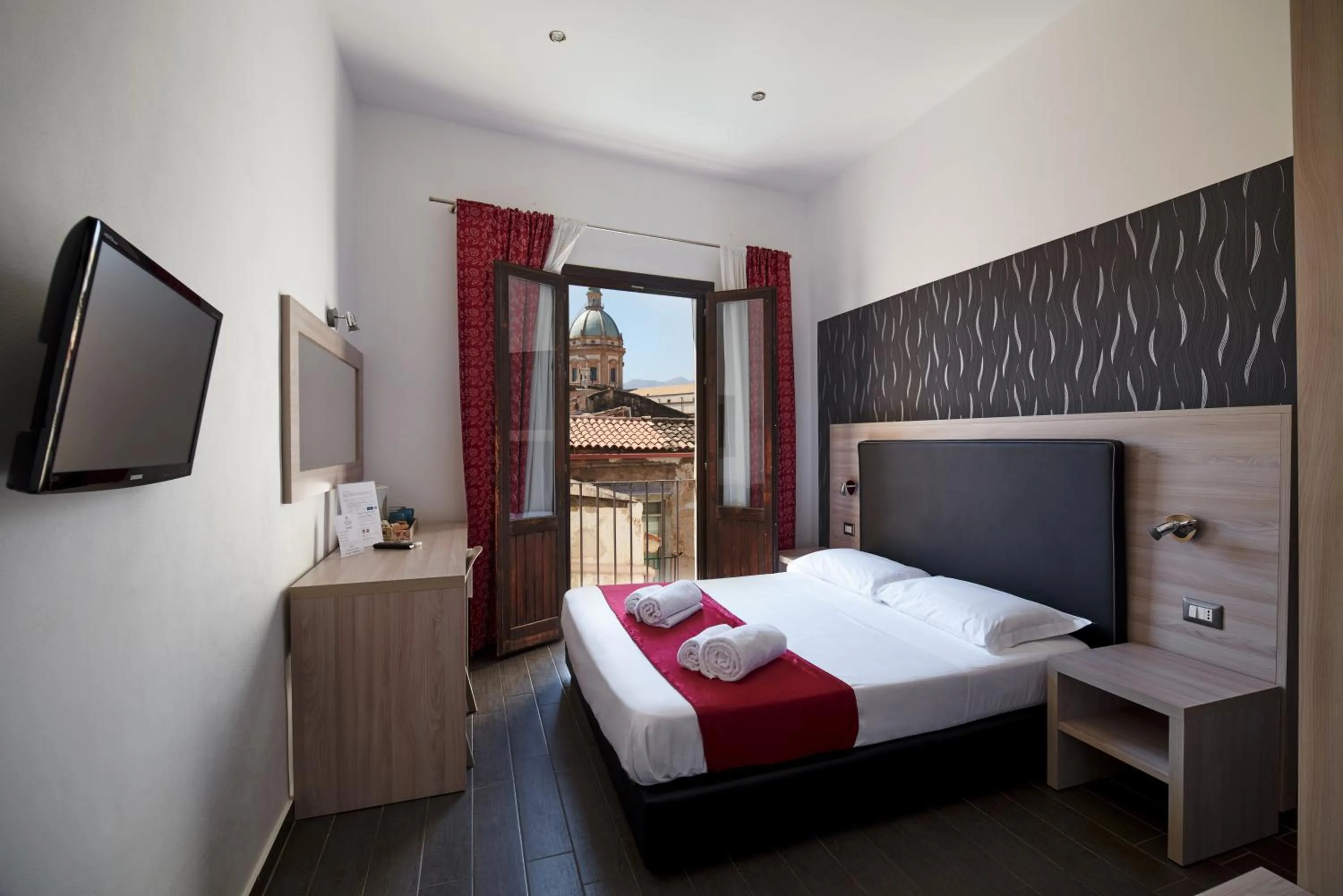 Bed in La Terrazza sul Centro