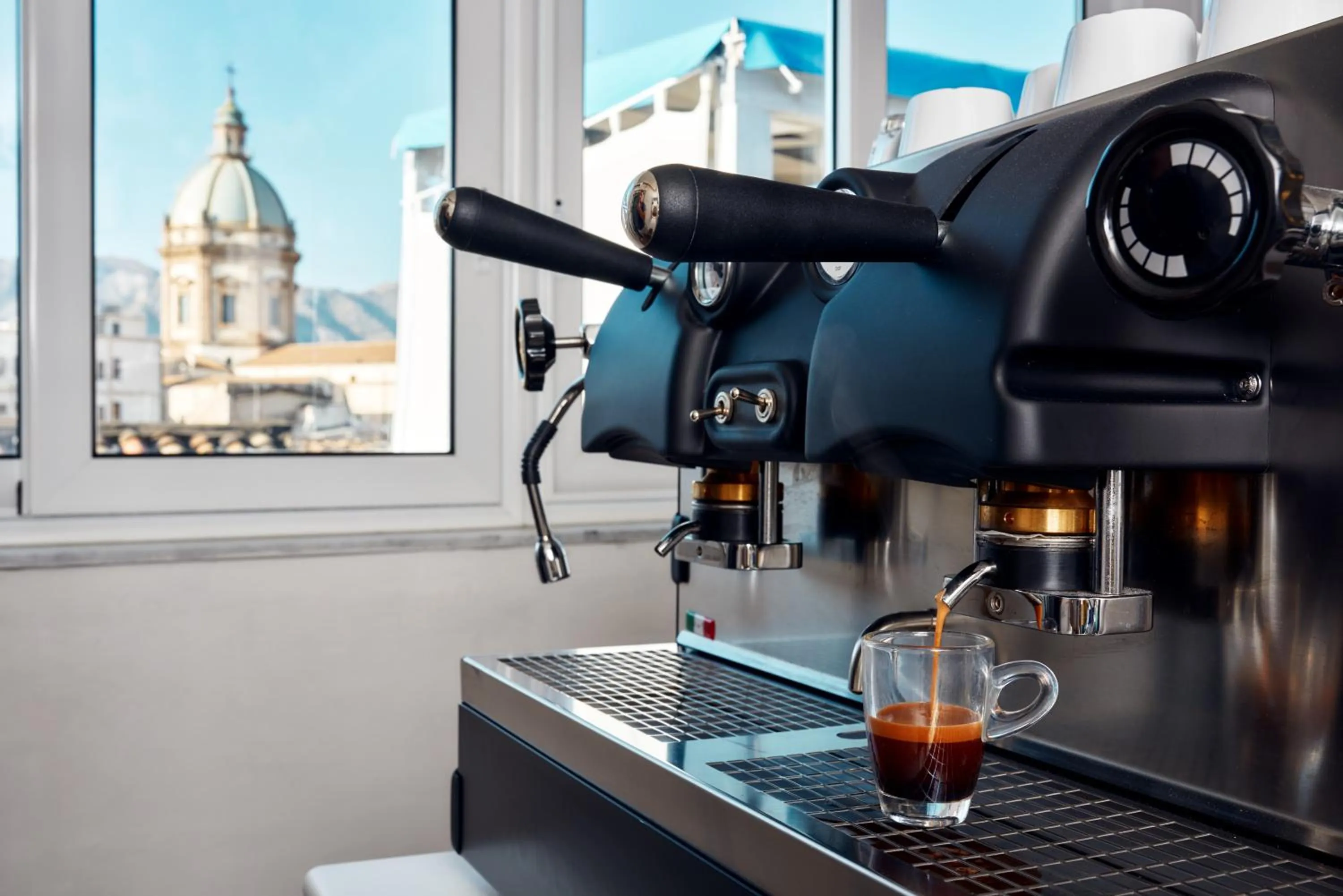 Lounge or bar in La Terrazza sul Centro