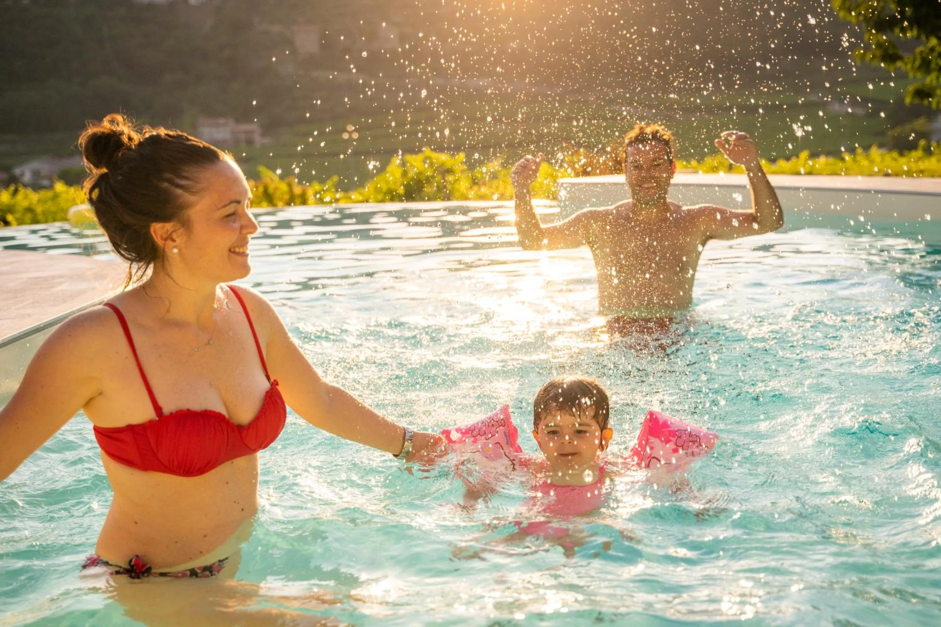 Swimming pool in B&B Agorà