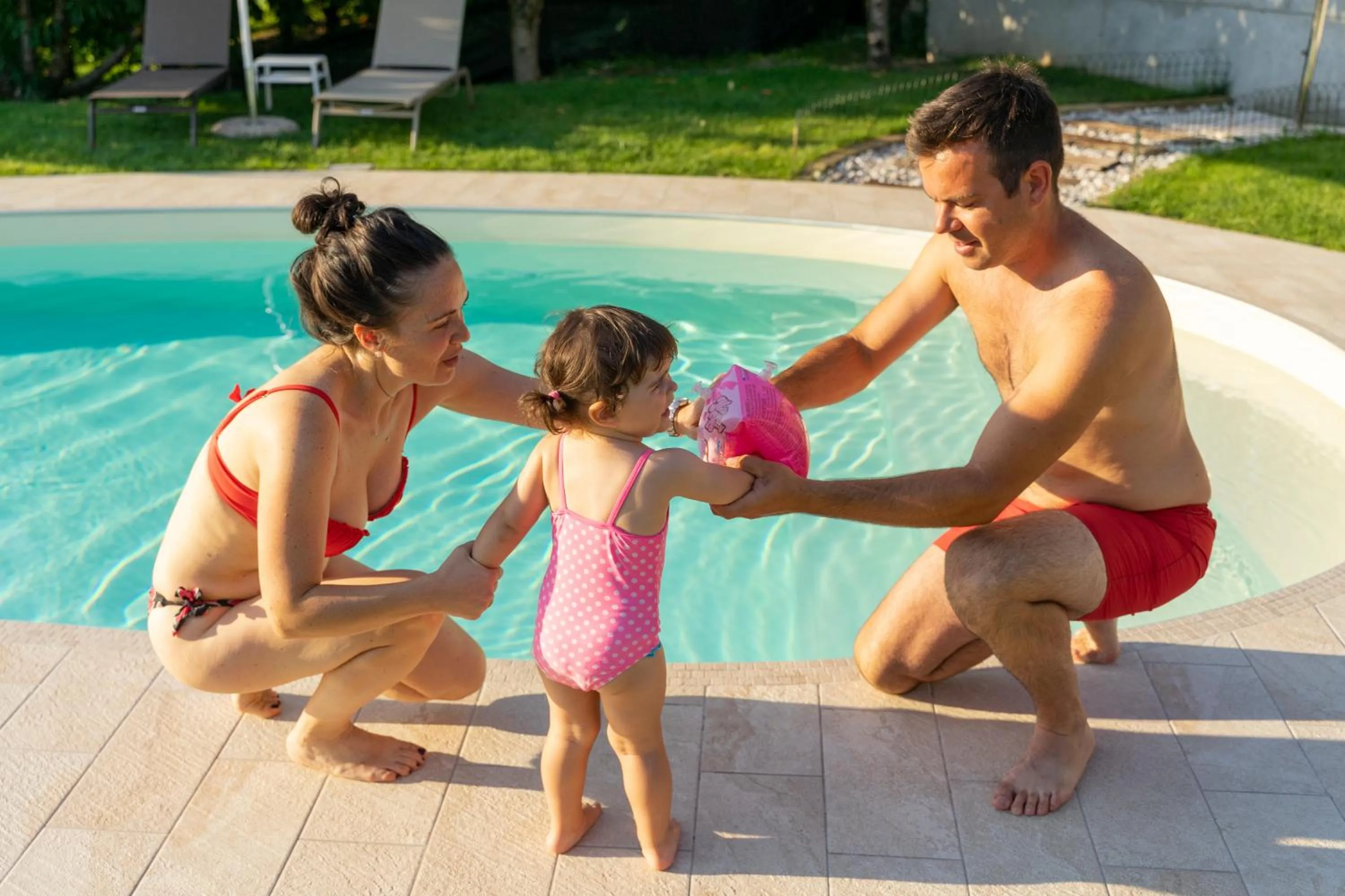 Swimming pool in B&B Agorà