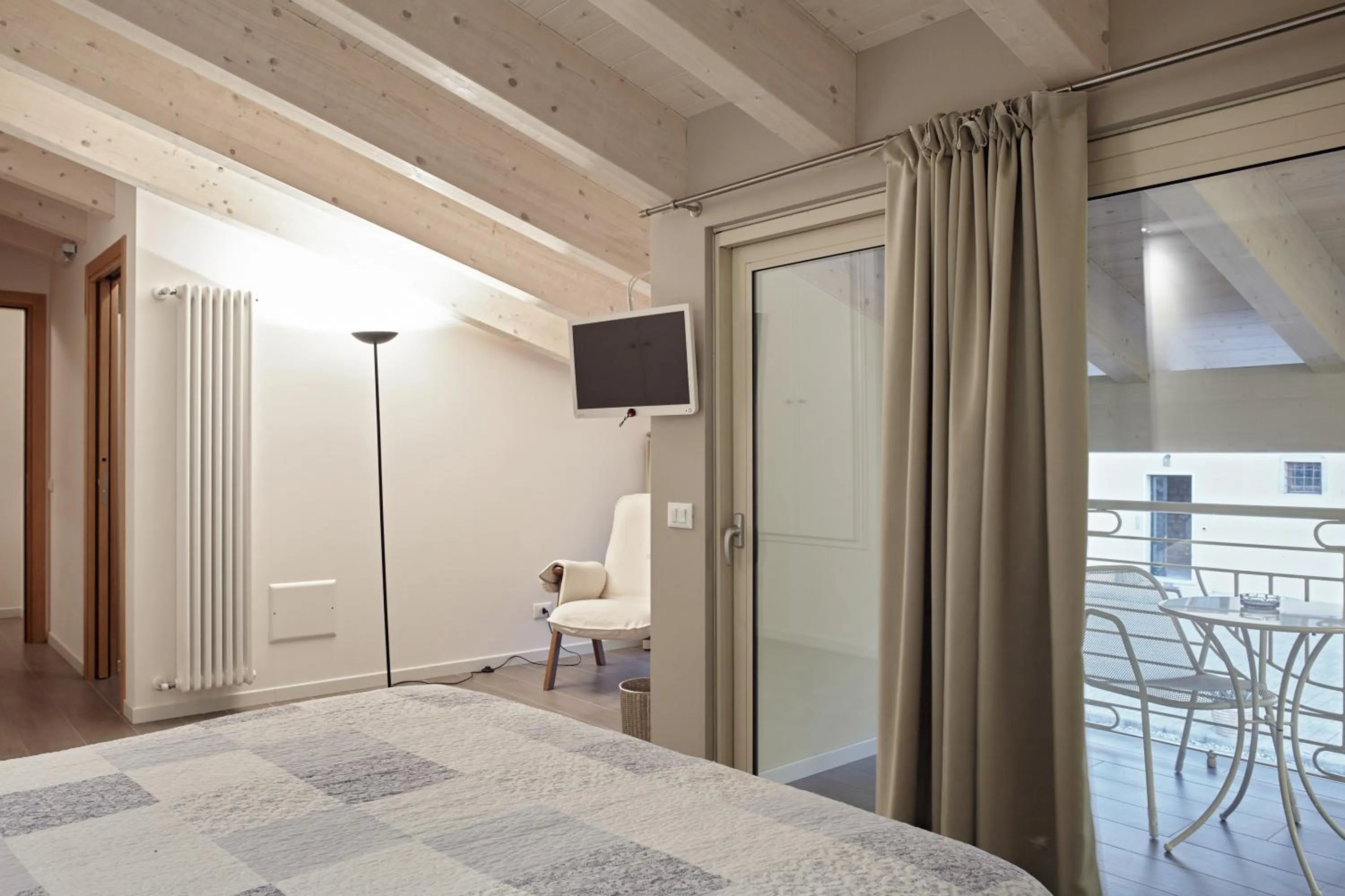 Balcony/Terrace, Bed in B&B Agorà