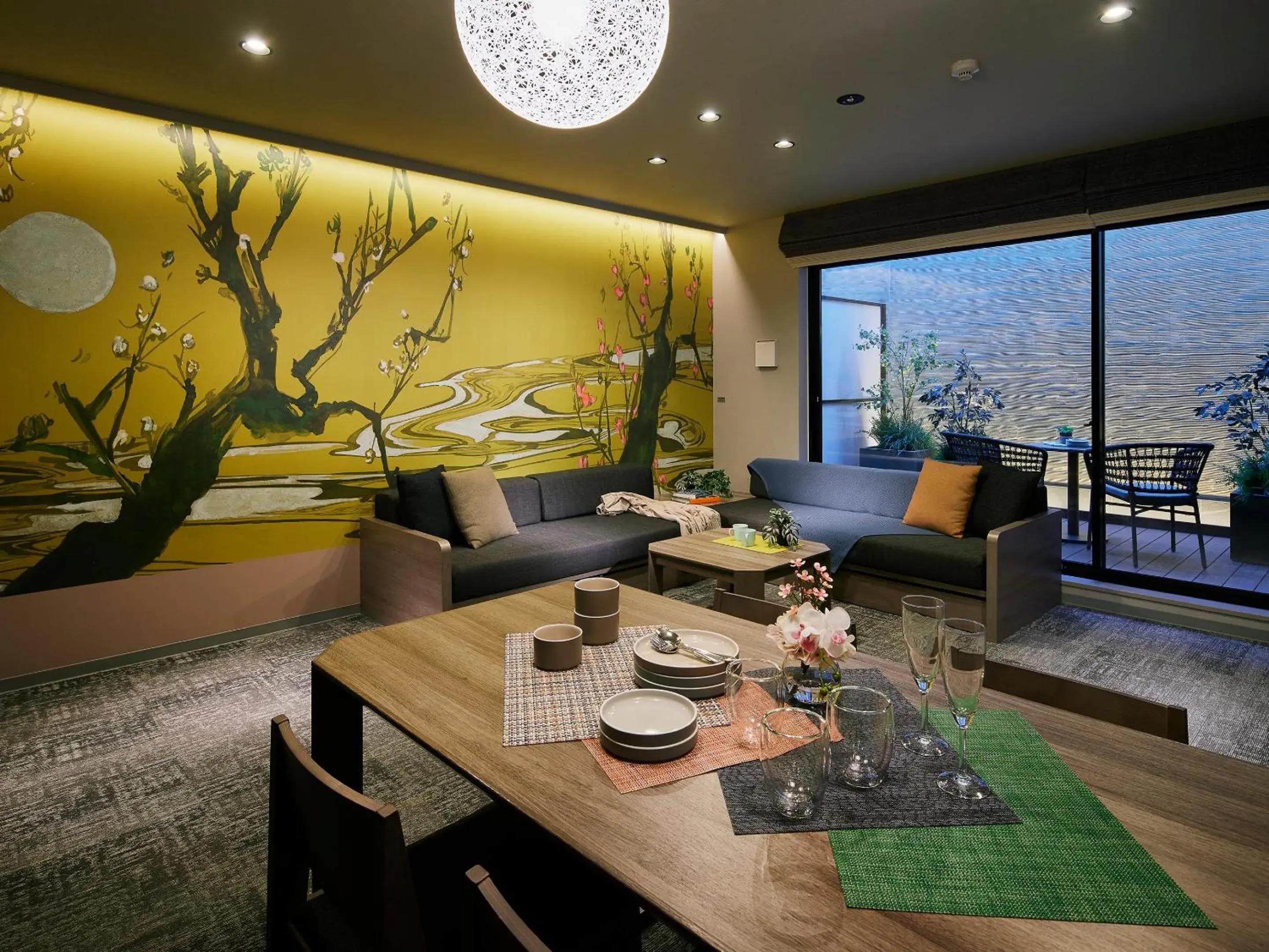 Deluxe Quadruple Room with Private Sauna (21:30-23:00) in Minn Gion Deluxe Quadruple Room with Private Sauna (21:30-23:00) in Minn Gion