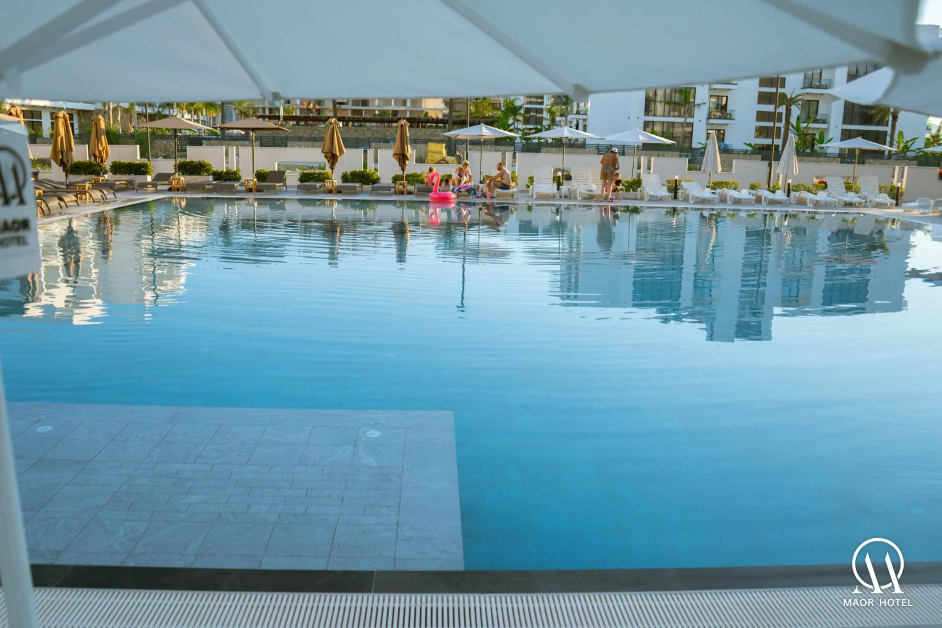 Swimming pool in Maor Hotel