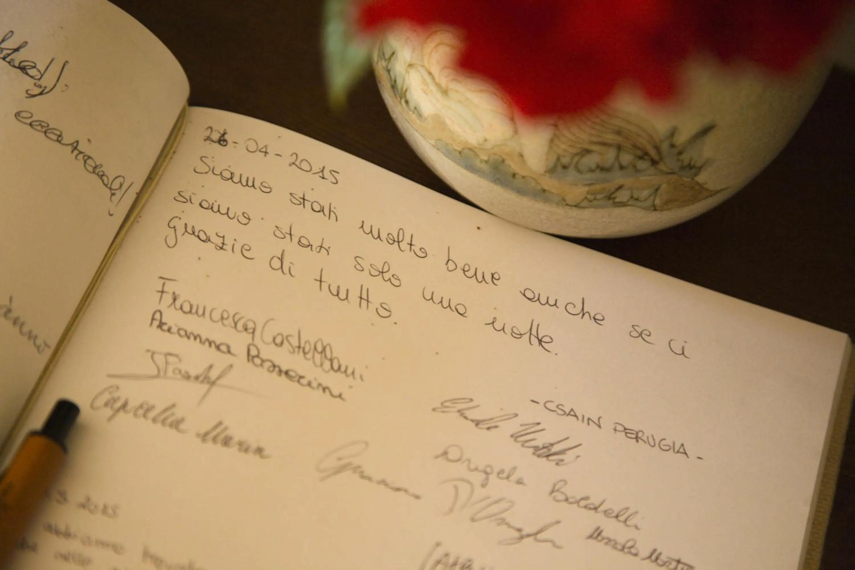 Decorative detail in B&B Campodisole