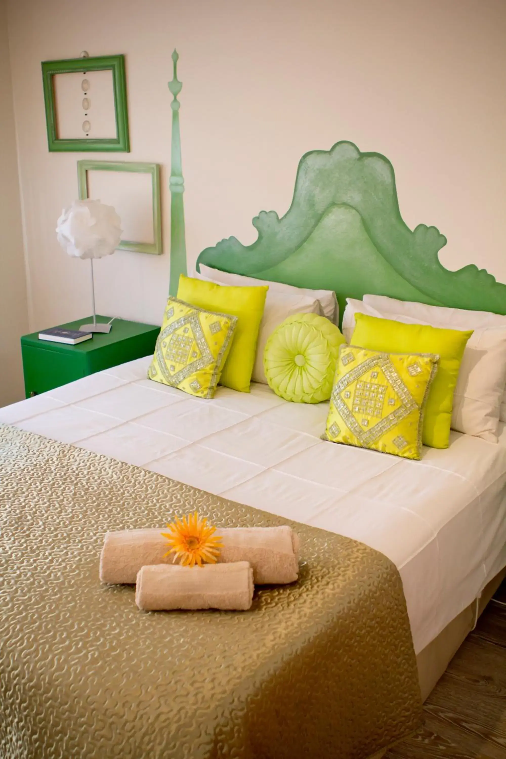 Bed in Villa Mexicana Guesthouse Bed in Villa Mexicana Guesthouse