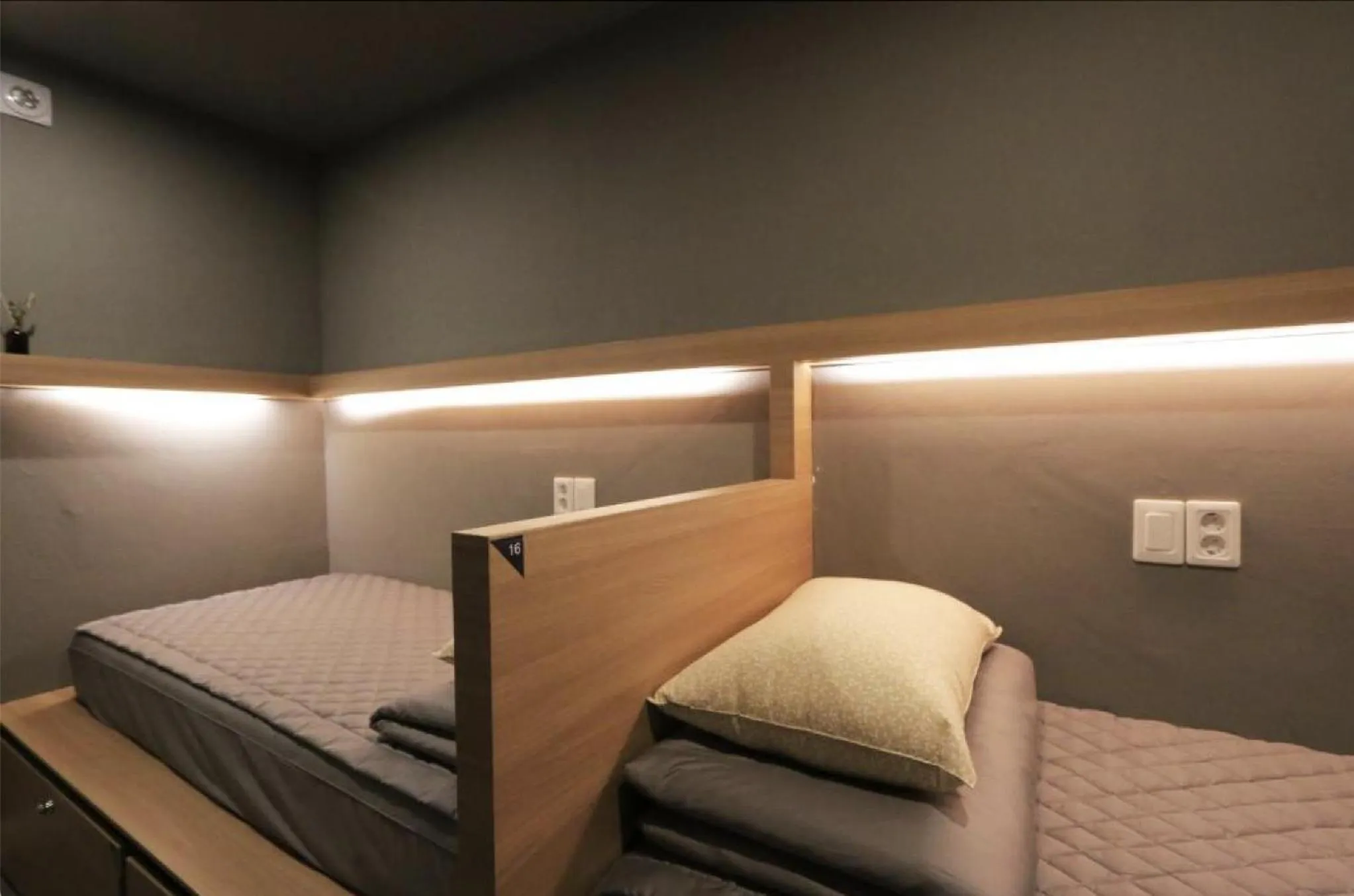 Bedroom, Bed in Blueboat Hostel Jeonju