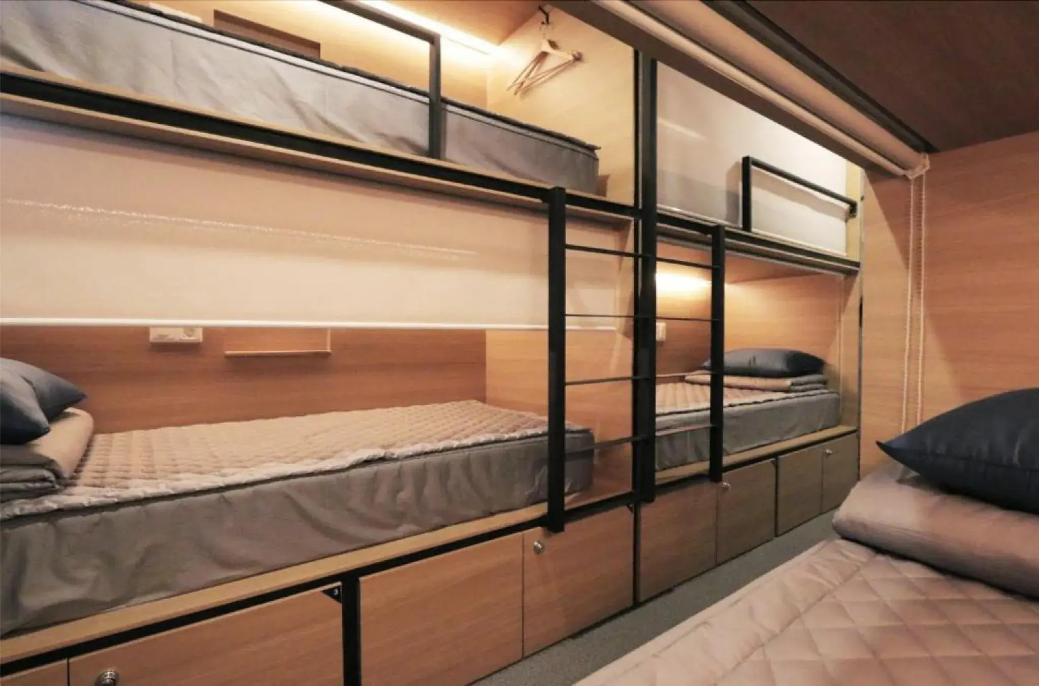 bunk bed, Bed in Blueboat Hostel Jeonju bunk bed, Bed in Blueboat Hostel Jeonju