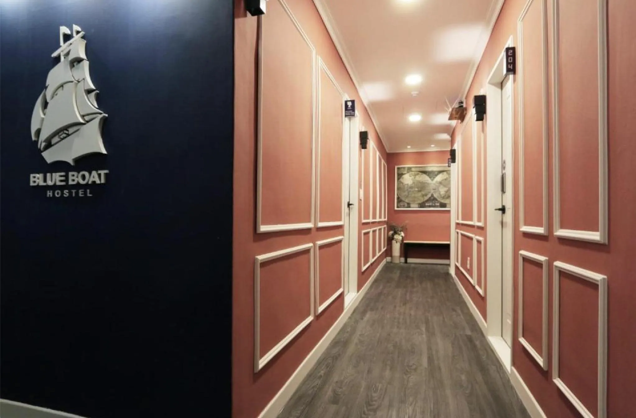 Area and facilities in Blueboat Hostel Jeonju