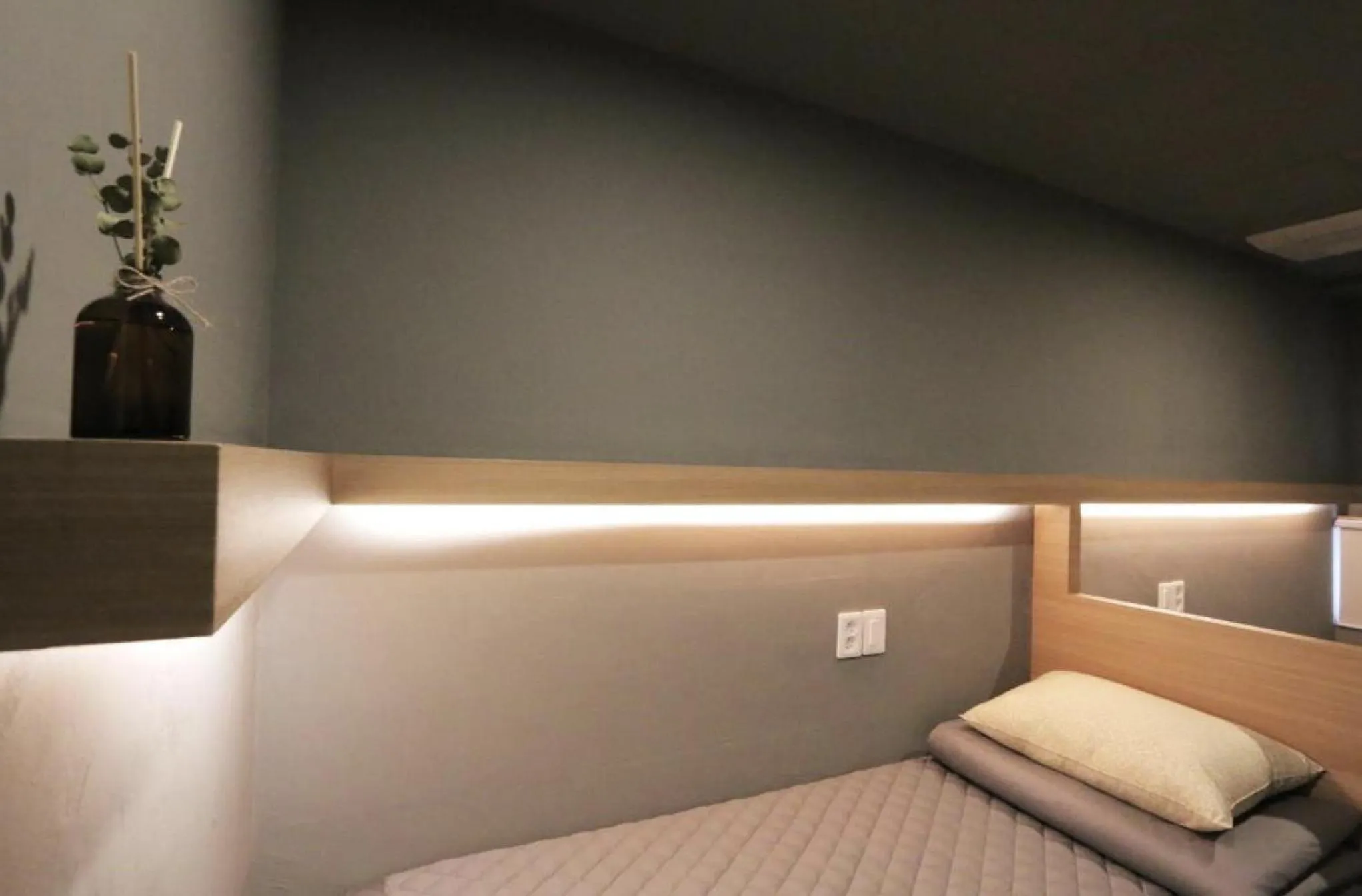 Bedroom, Bed in Blueboat Hostel Jeonju