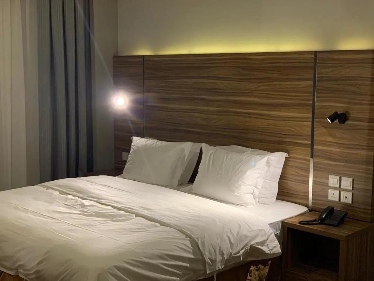 Bed in ساس رتل للوحدات السكنية المفروشة