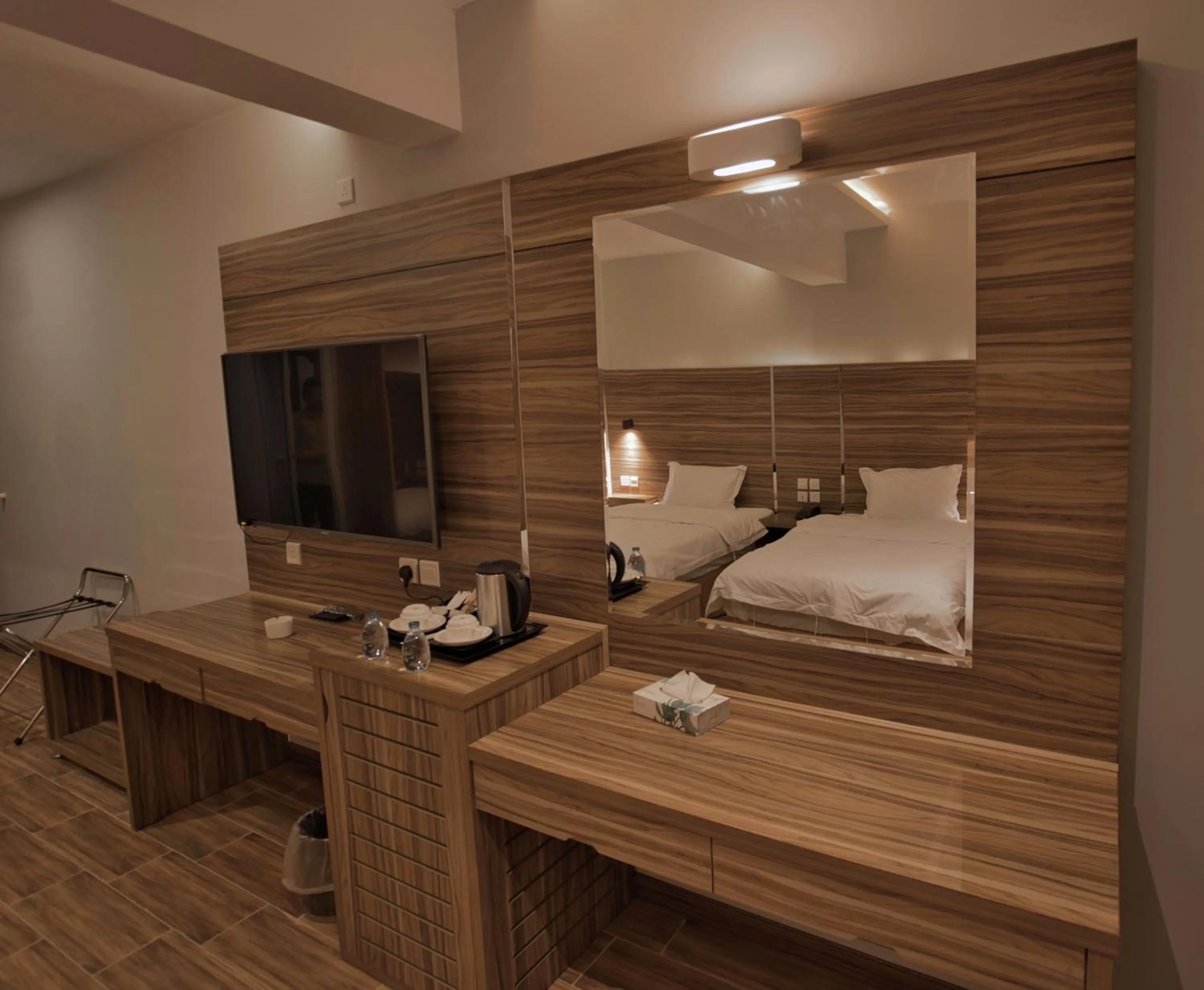 Bed in ساس رتل للوحدات السكنية المفروشة