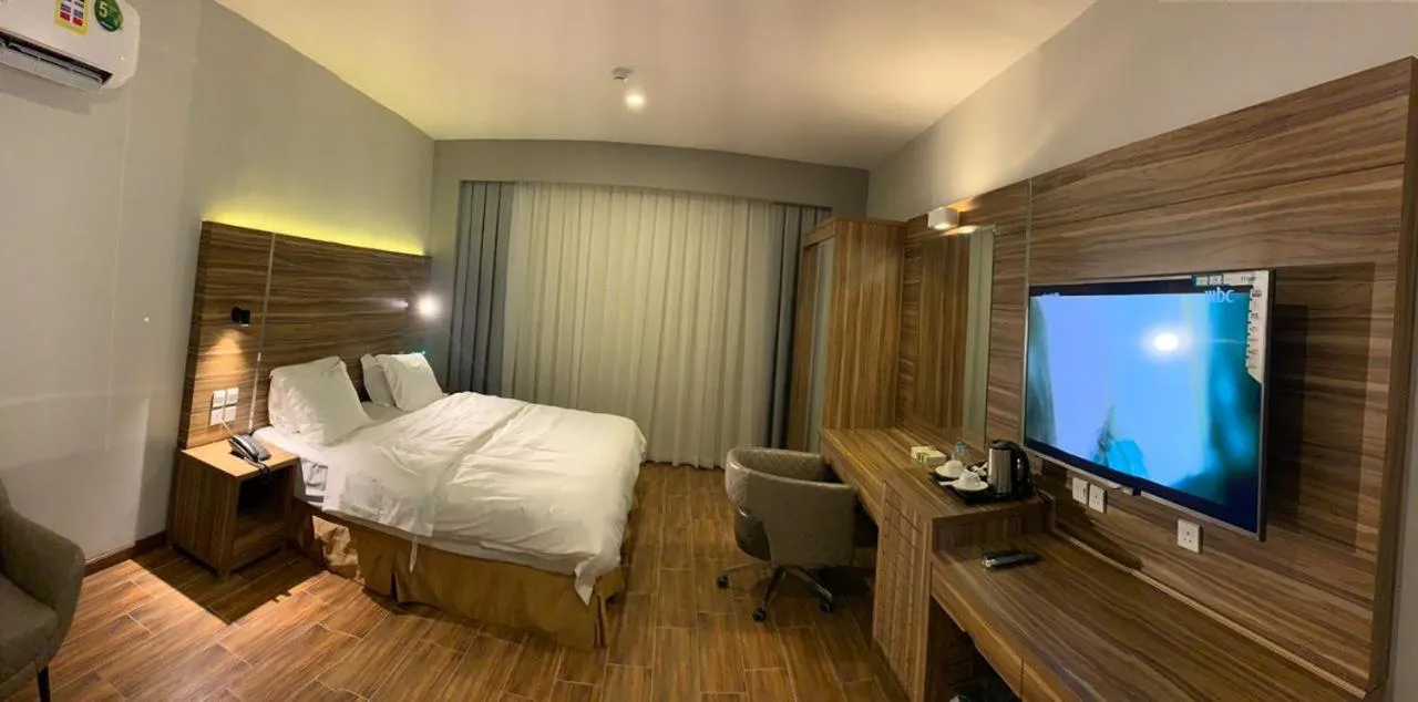 Bed in ساس رتل للوحدات السكنية المفروشة