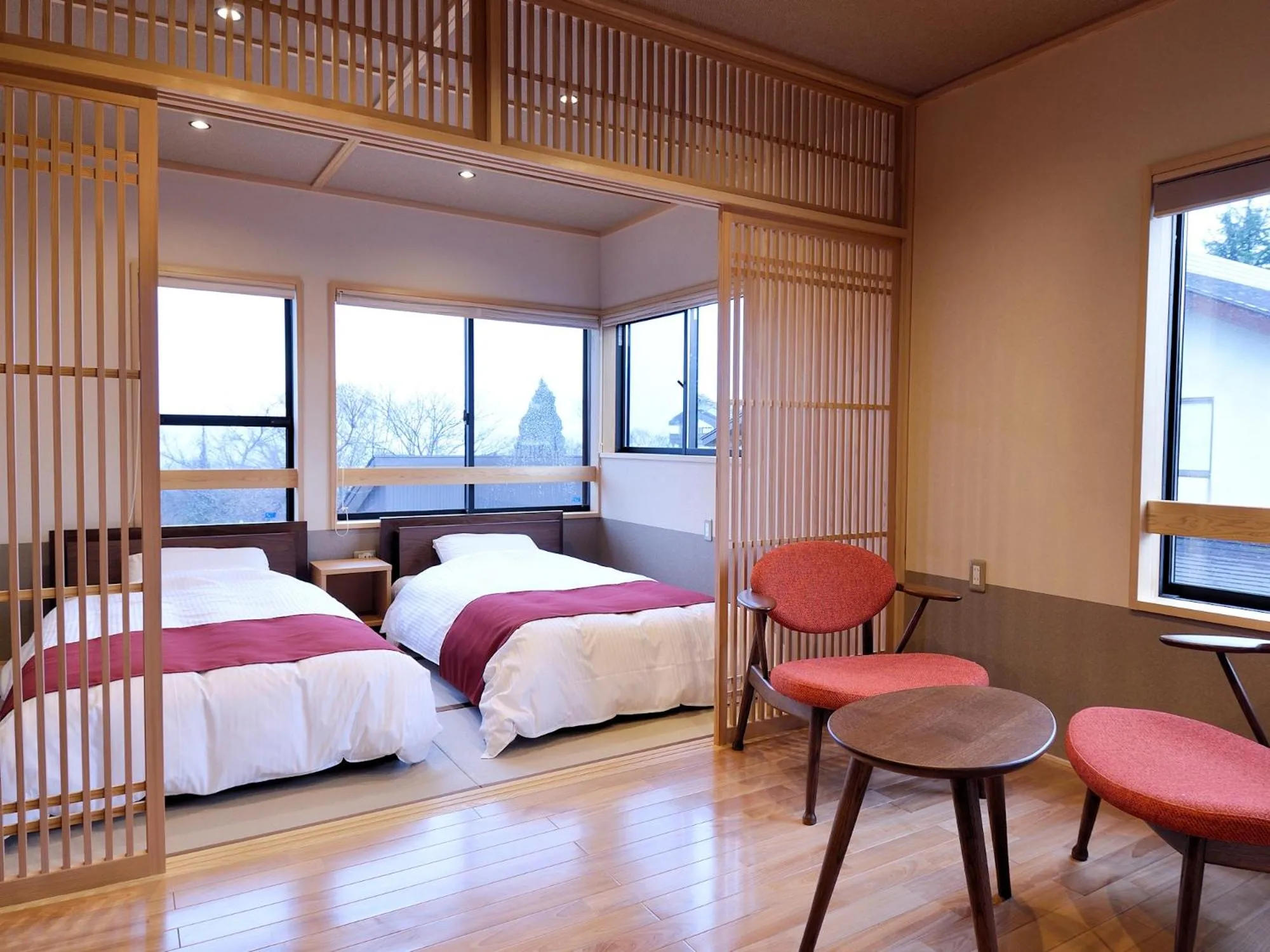 Photo of the whole room, Bed in Ryokan Okayama